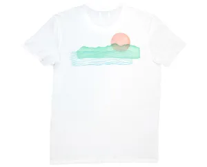 "Western Sun" Men's Hand Block Printed T-Shirt (Limited Edition)