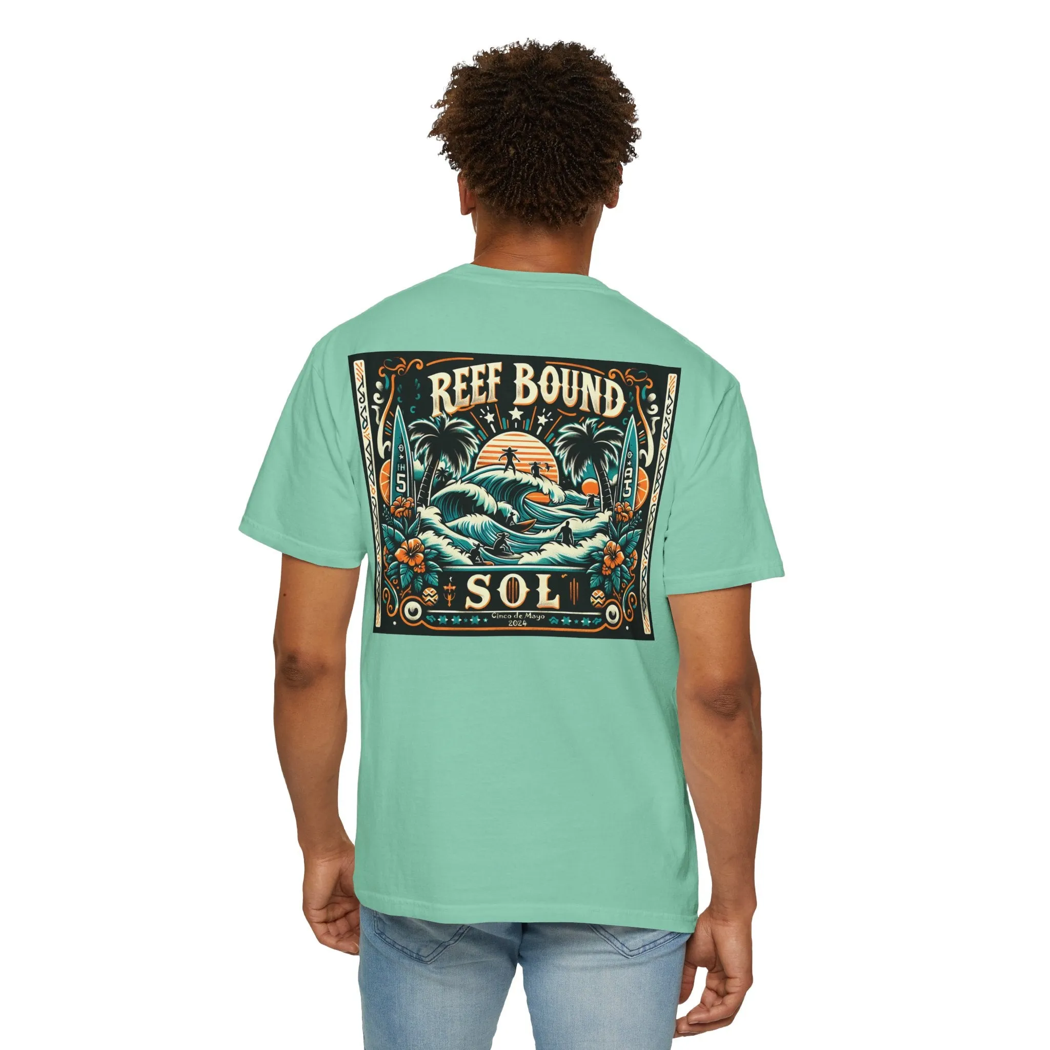 Reef Bound Sol (RBS) Cinco de Mayo Costal Surf T-Shirt