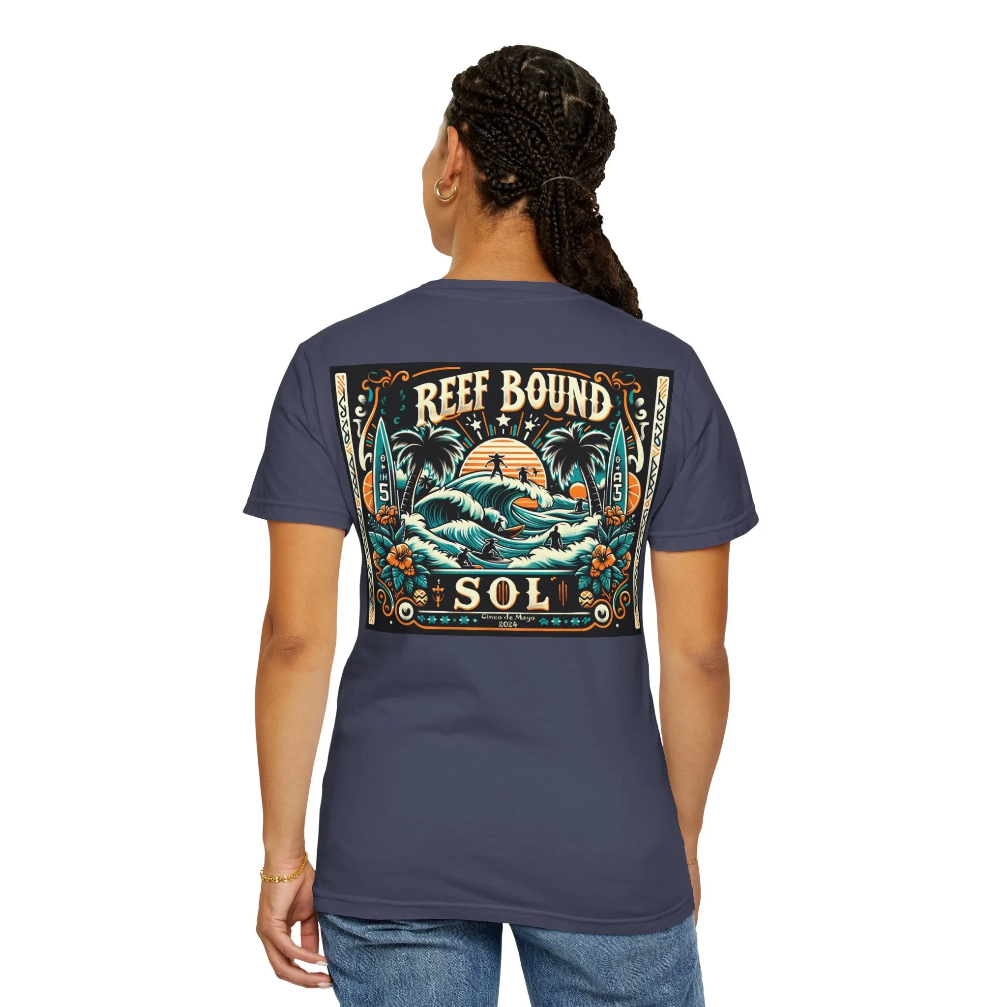 Reef Bound Sol (RBS) Cinco de Mayo Costal Surf T-Shirt
