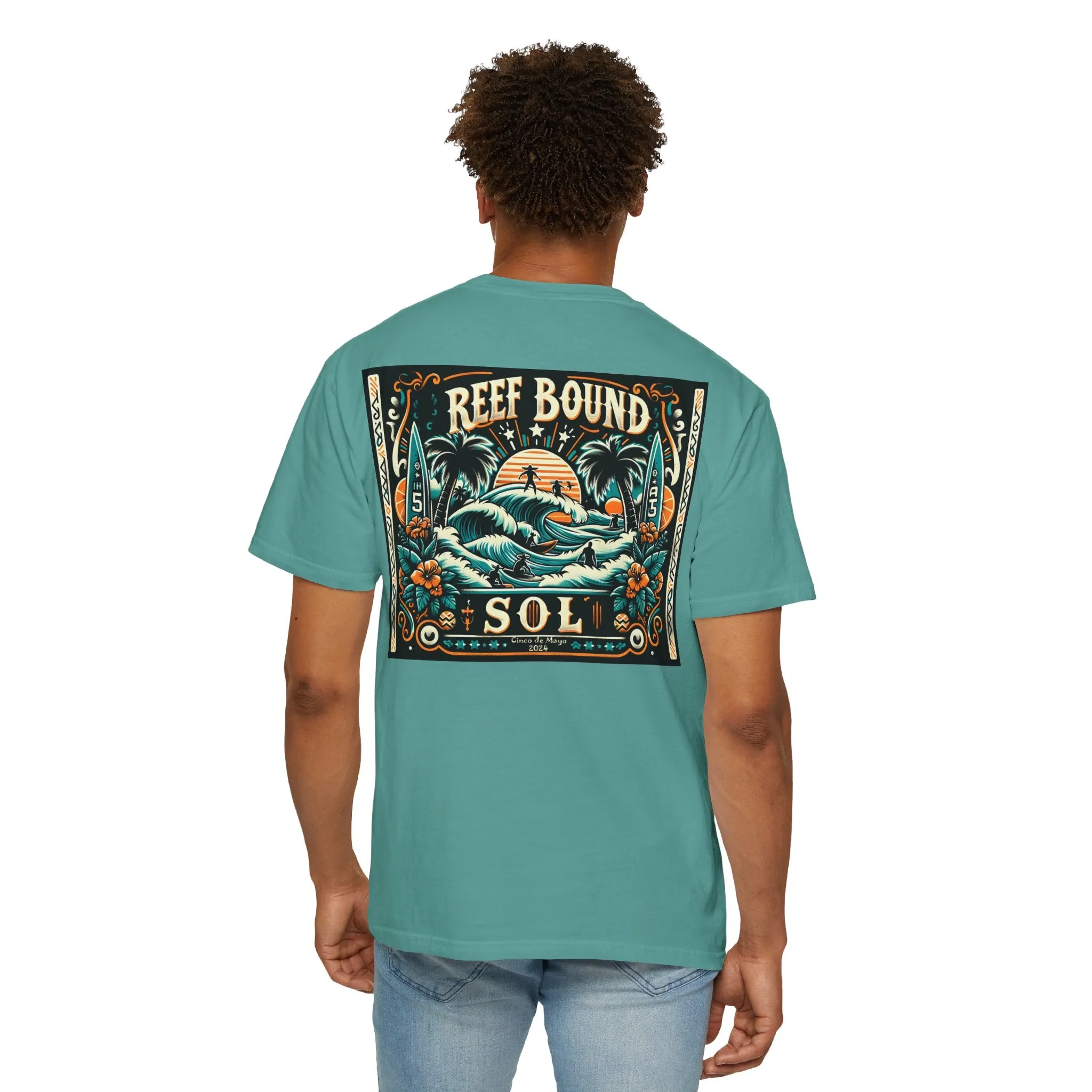 Reef Bound Sol (RBS) Cinco de Mayo Costal Surf T-Shirt
