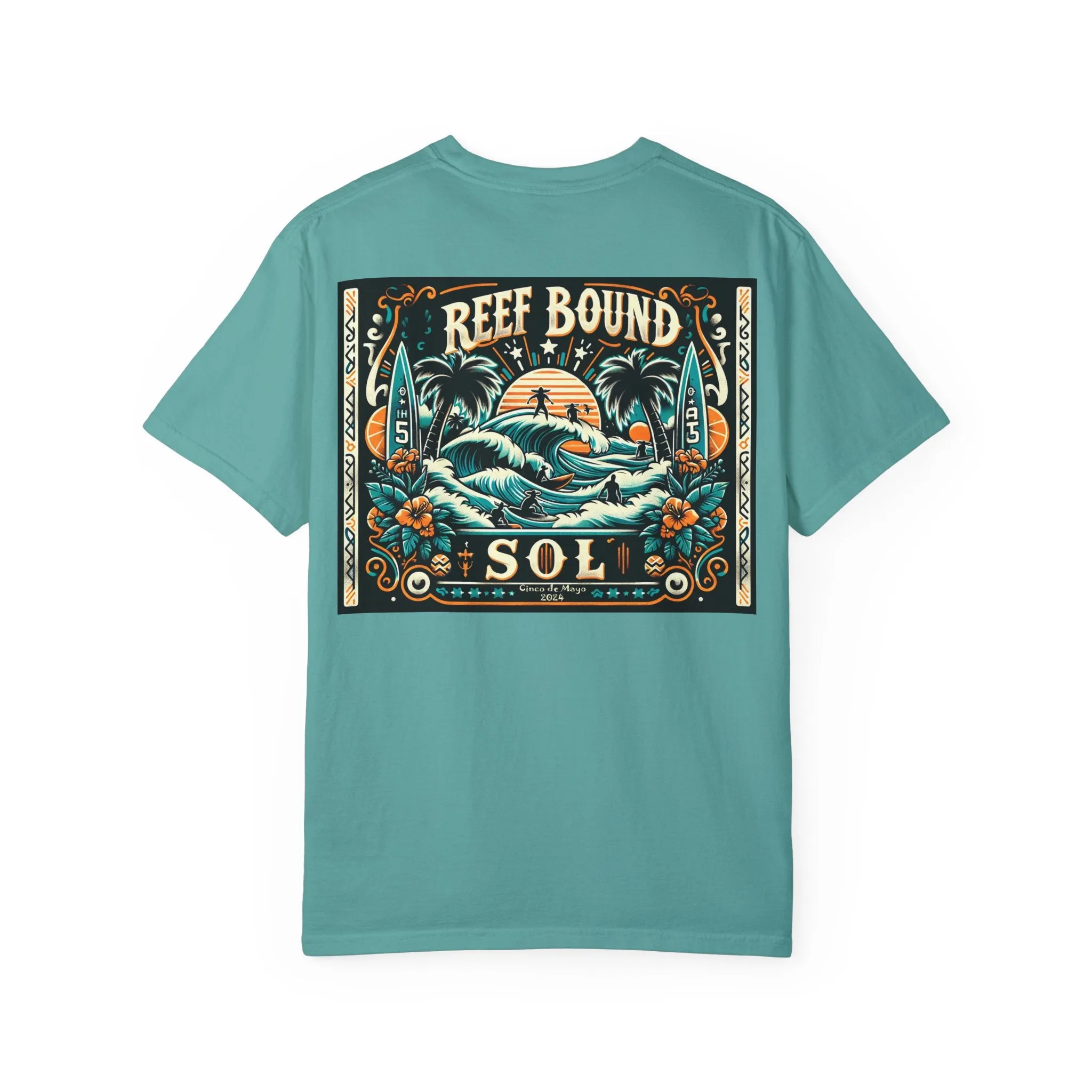 Reef Bound Sol (RBS) Cinco de Mayo Costal Surf T-Shirt