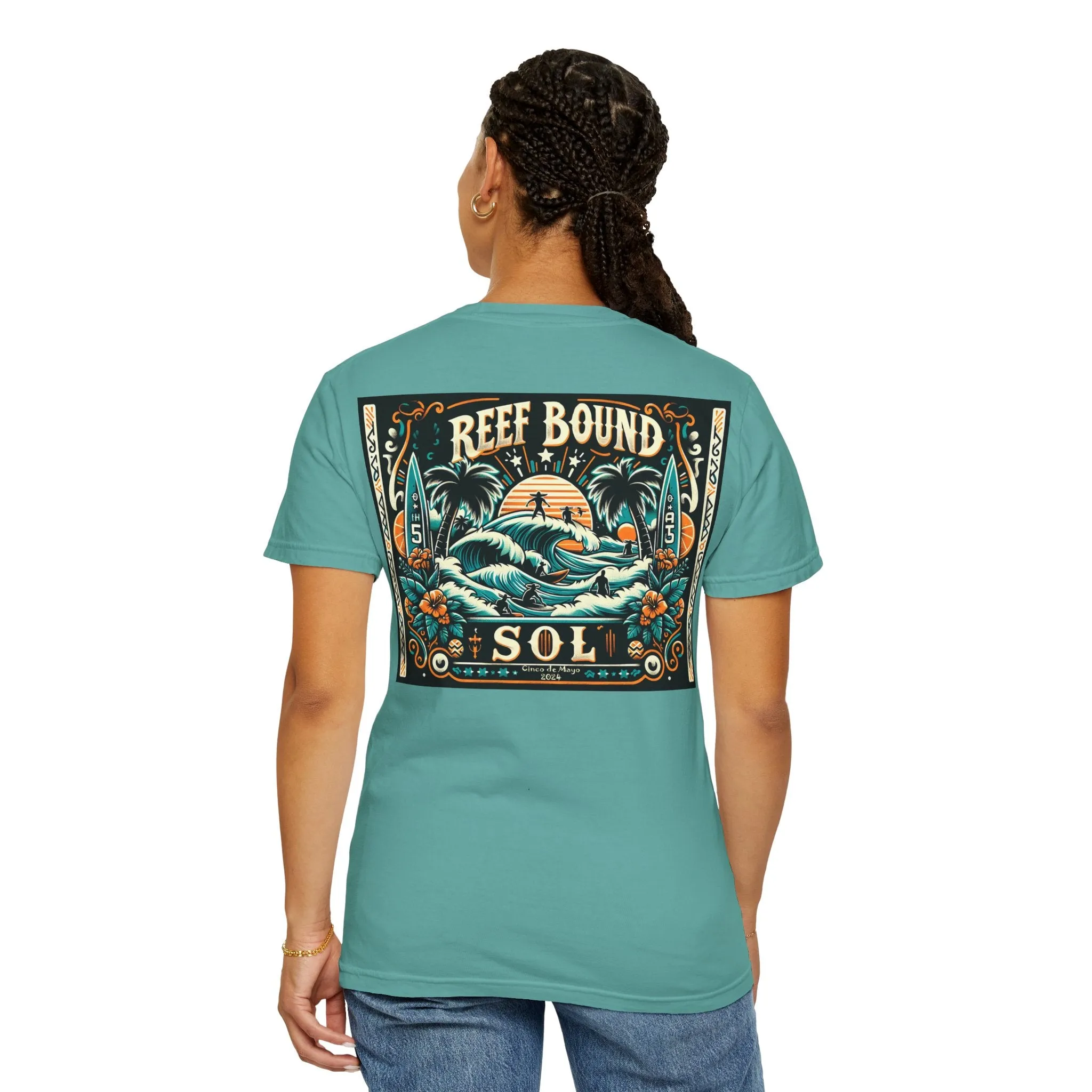 Reef Bound Sol (RBS) Cinco de Mayo Costal Surf T-Shirt