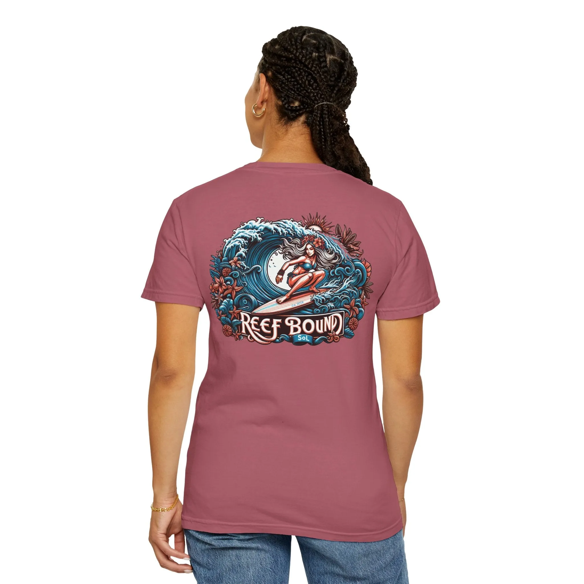 Reef Bound Sol (RBS) Hawaiian Surfer Girl Alana T-Shirt