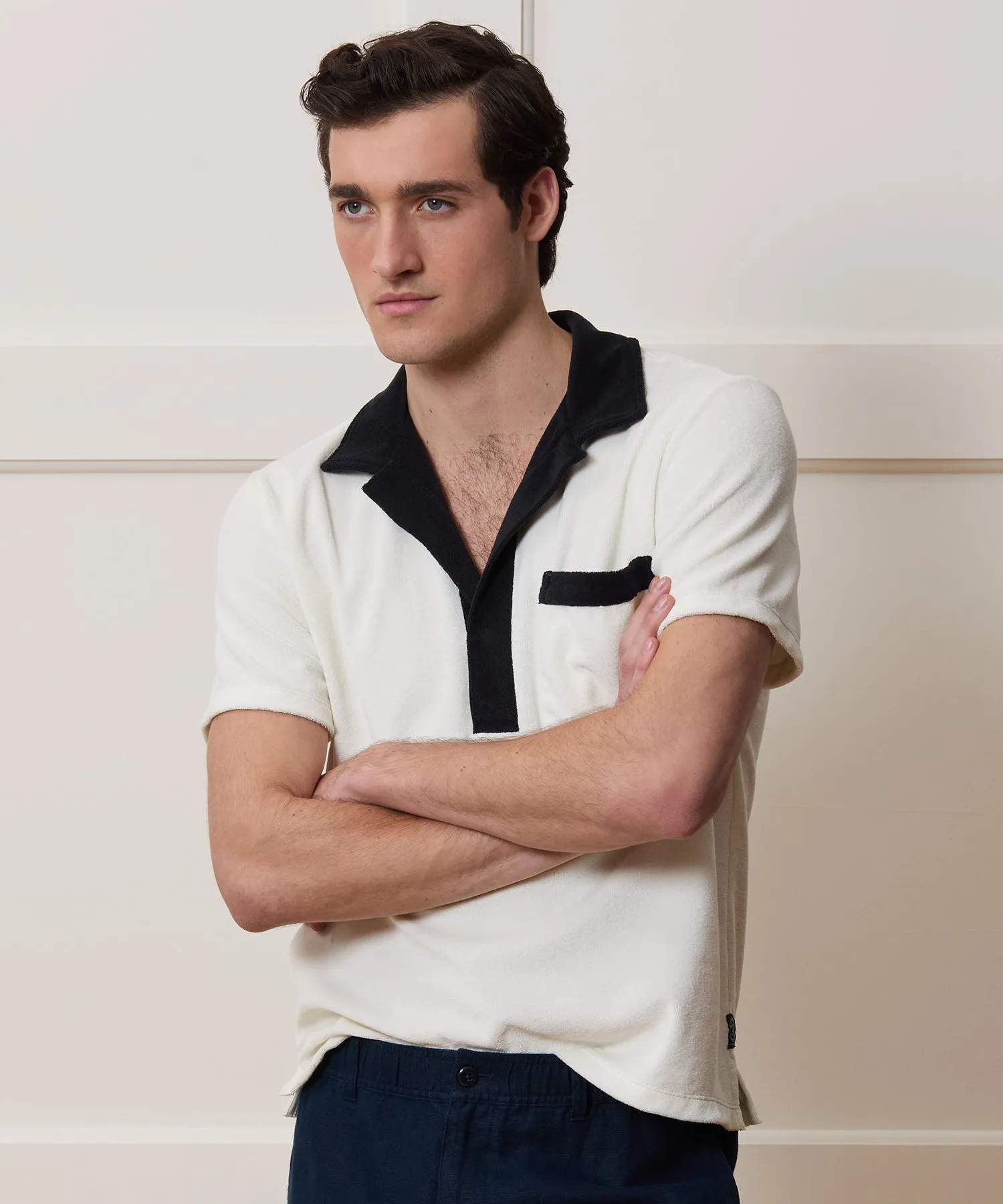 Relaxed Terry Beach Polo