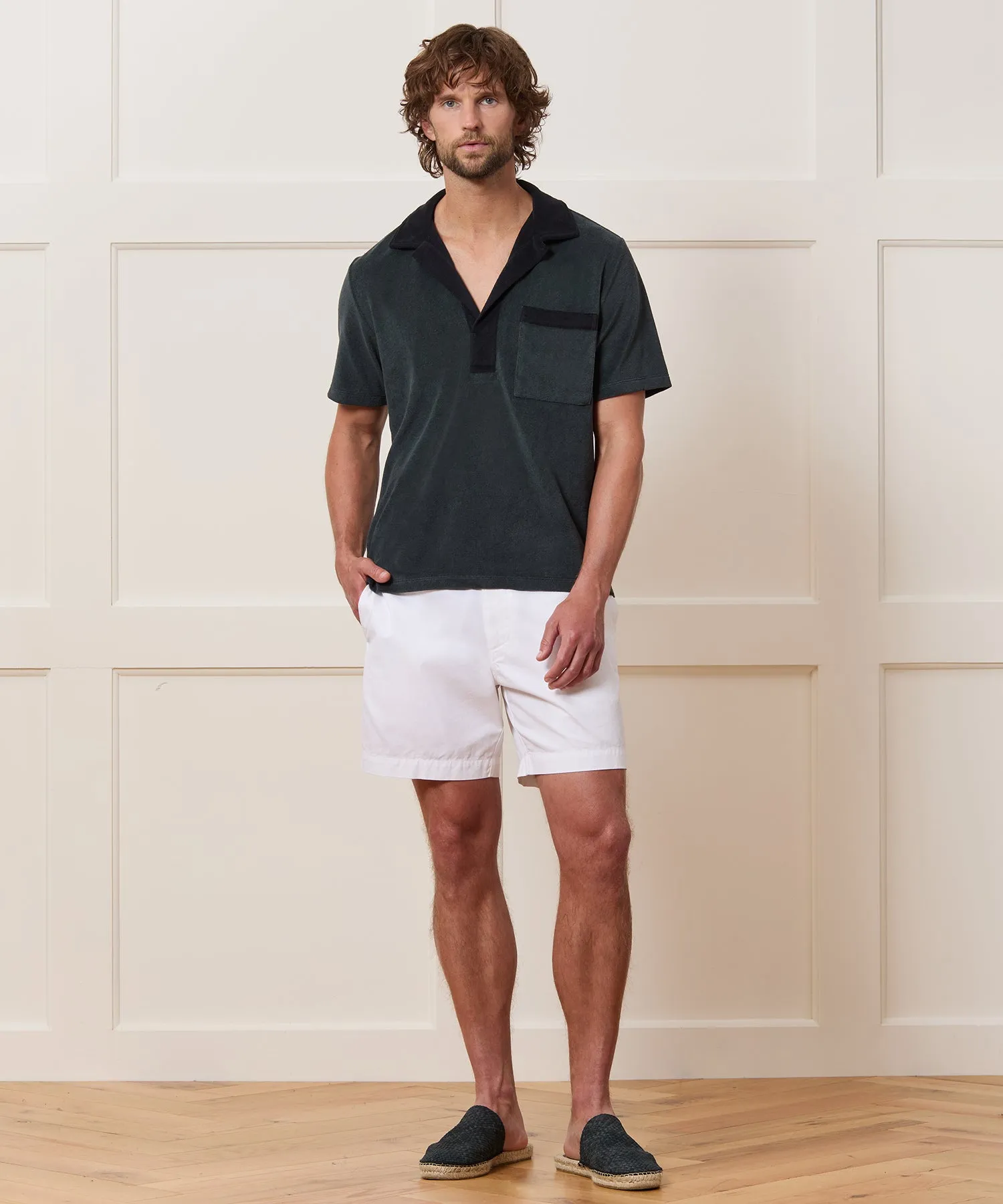 Relaxed Terry Beach Polo
