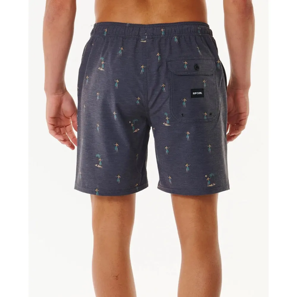 RIP CURL HULA BREACH VOLLEY BLACK