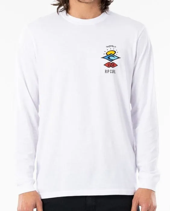 Rip Curl Search Icon Long Sleeve Tee