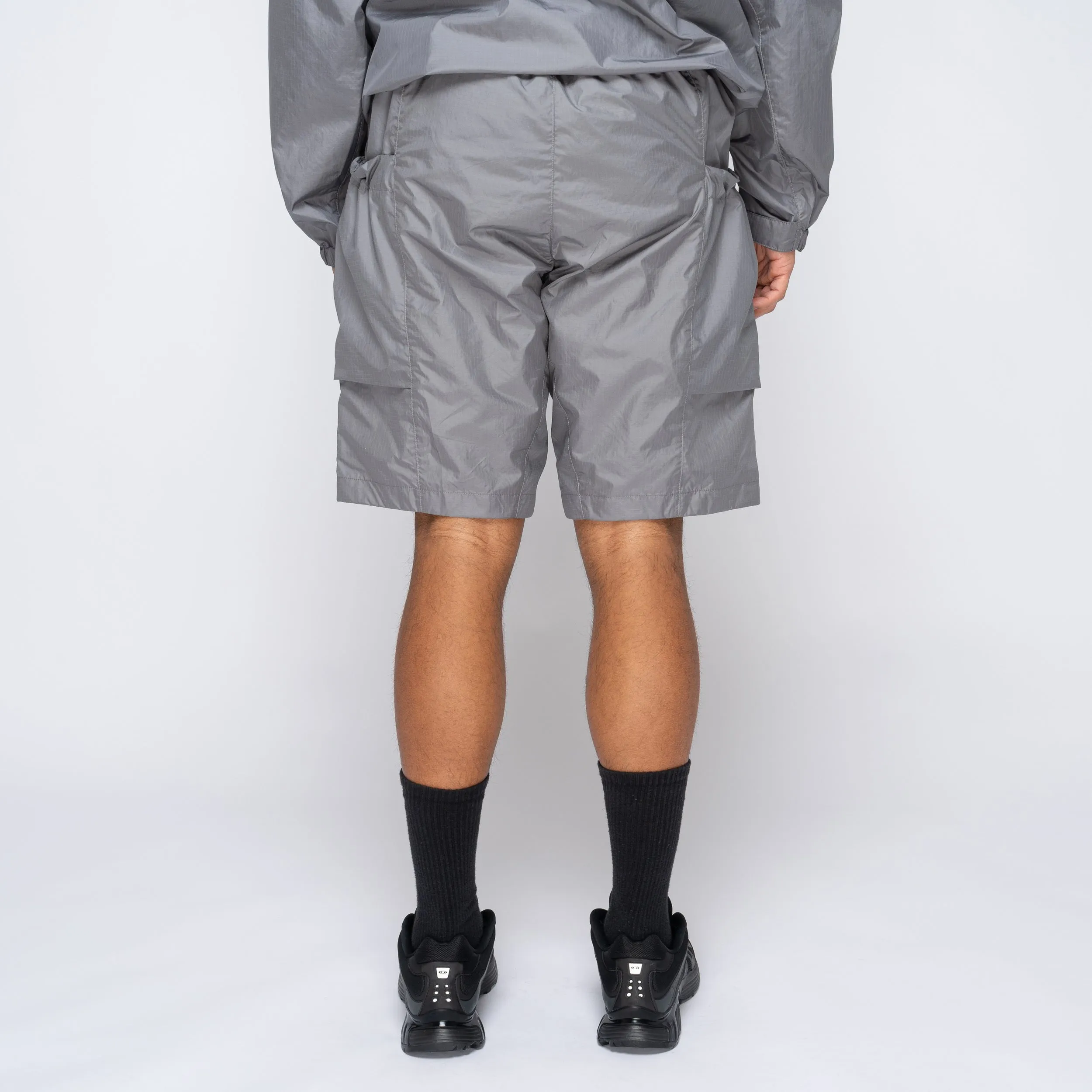 Rip-Stop Shorts Metallic Gray GL75172