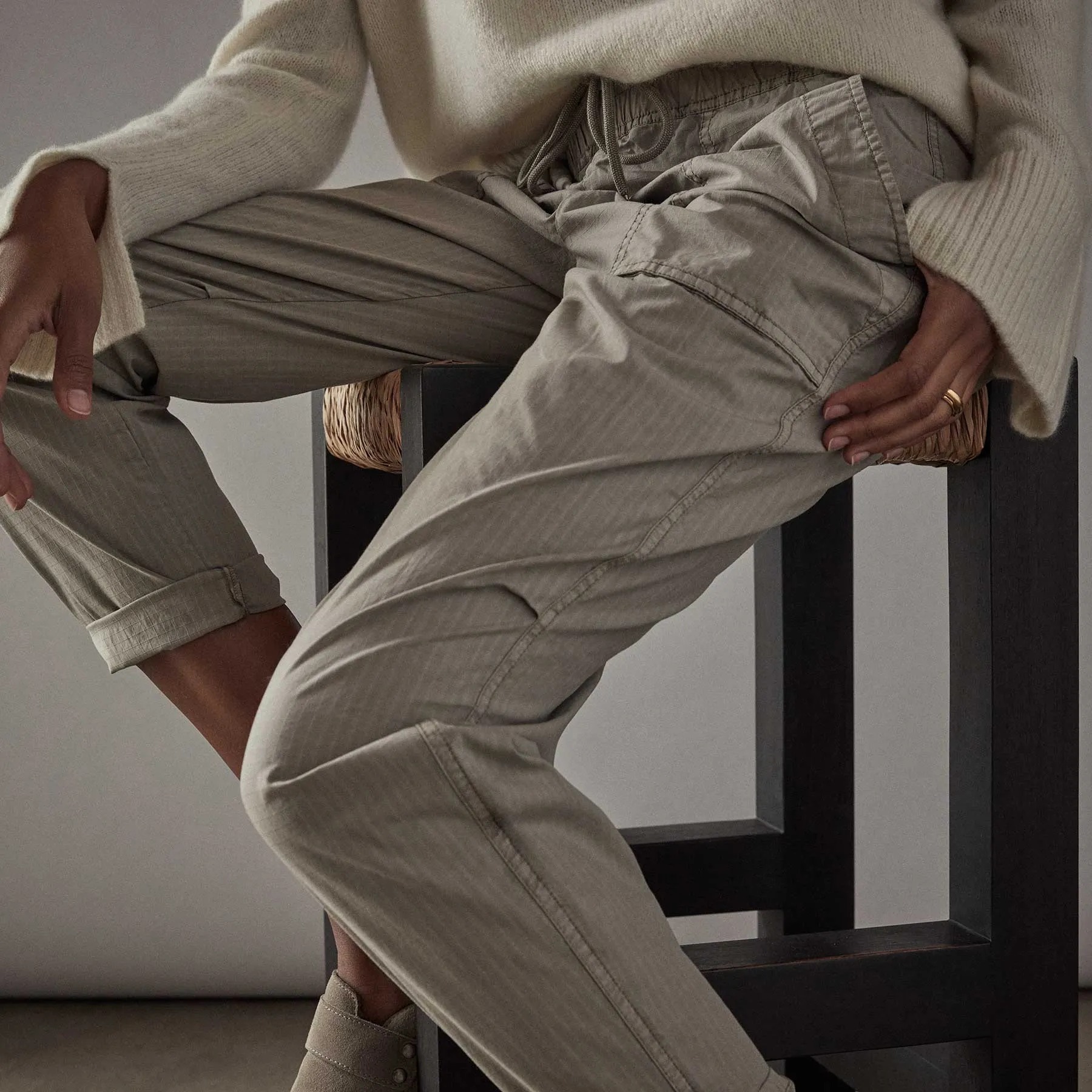 Rip Stop Utility Pant - Mineral Pigment