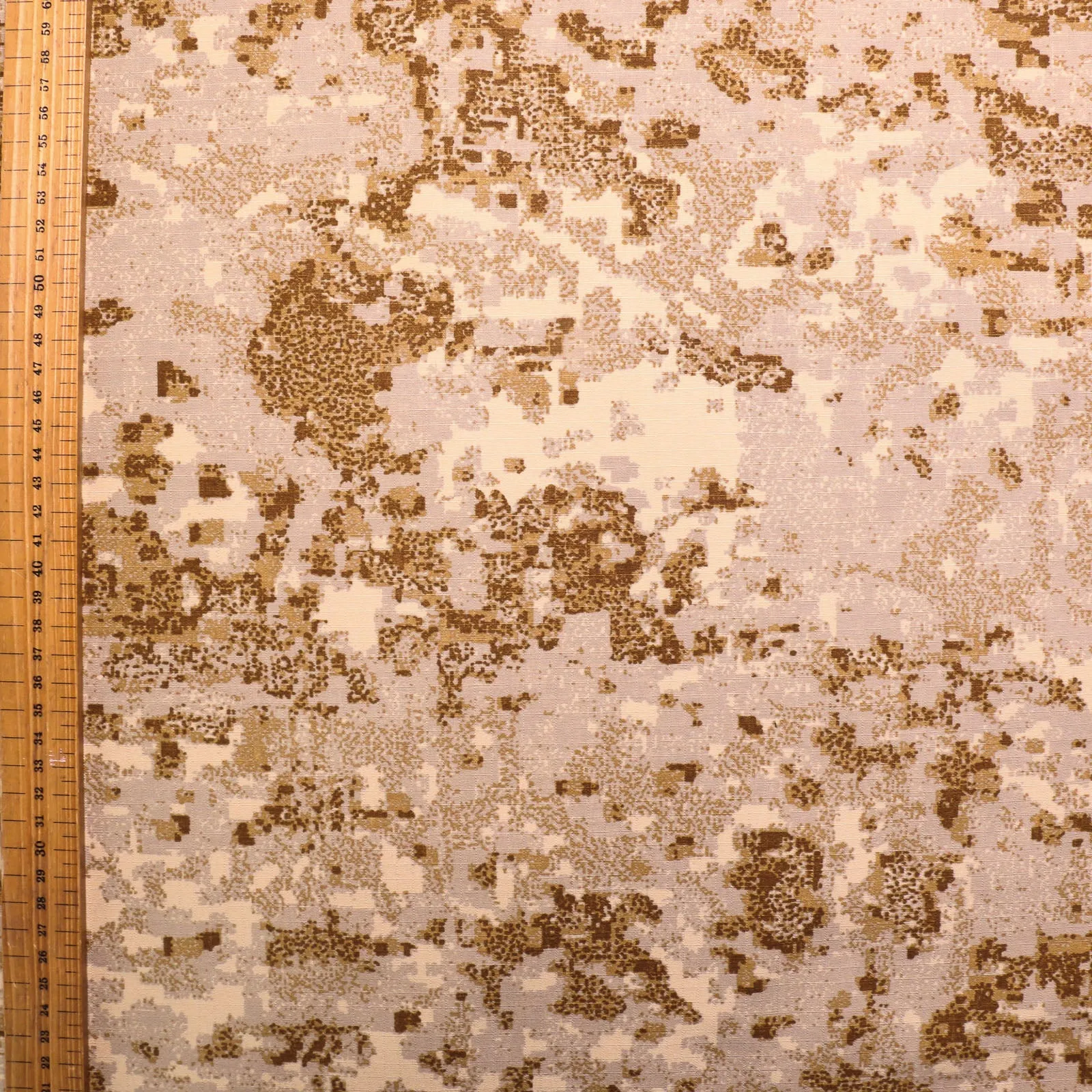 Ripstop cotton Fabric - Military Camouflage