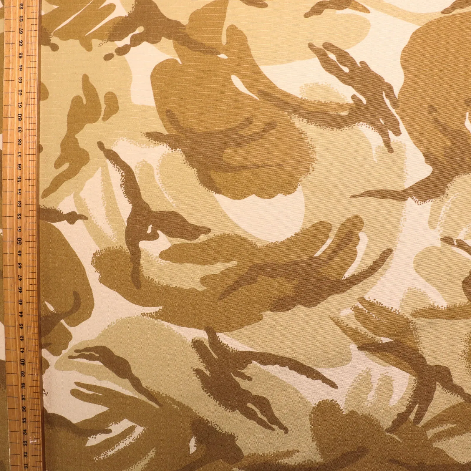 Ripstop cotton Fabric - Military Camouflage