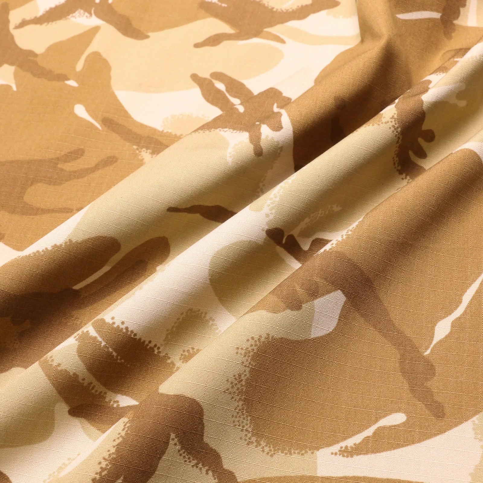 Ripstop cotton Fabric - Military Camouflage
