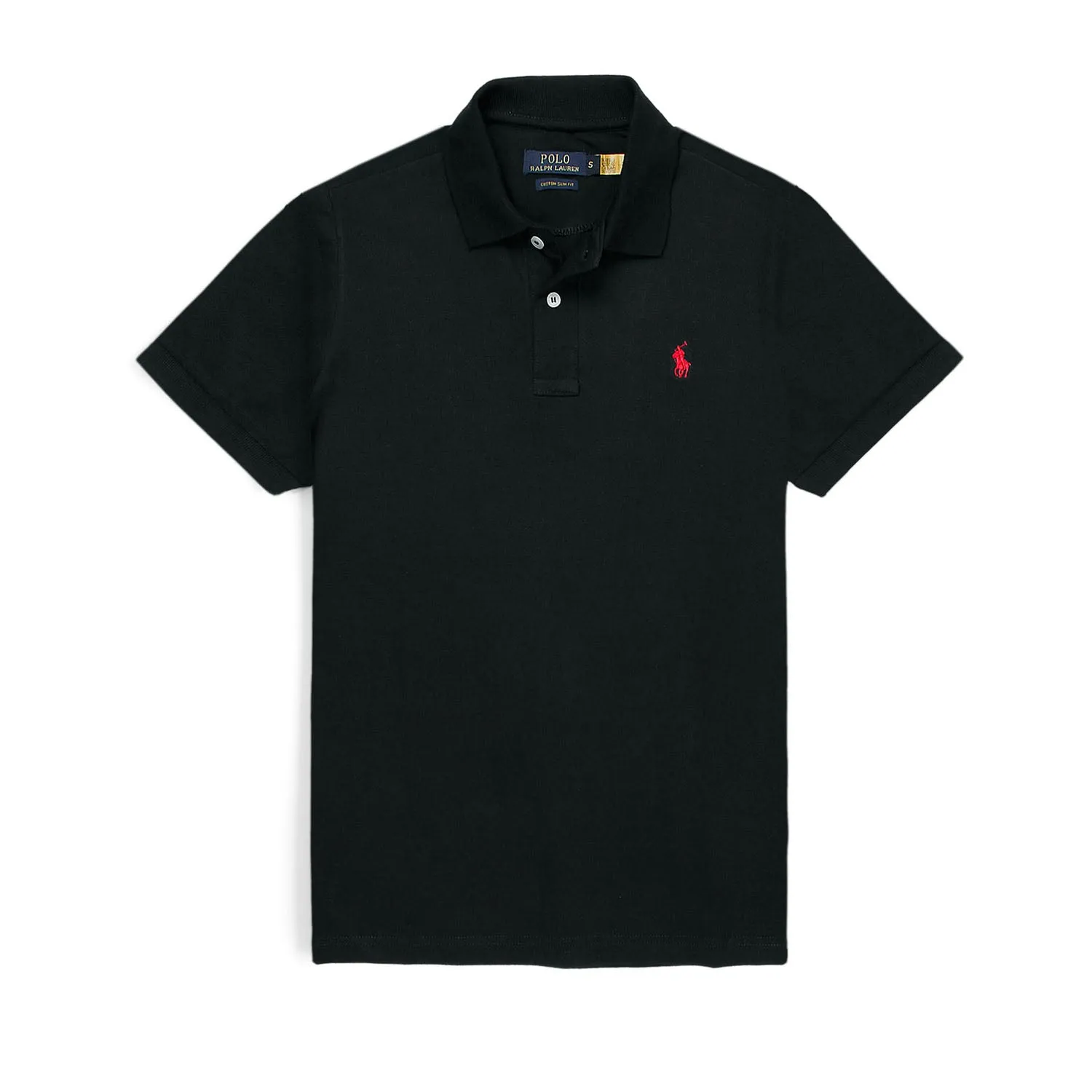 RL Basic Black Polo Shirt
