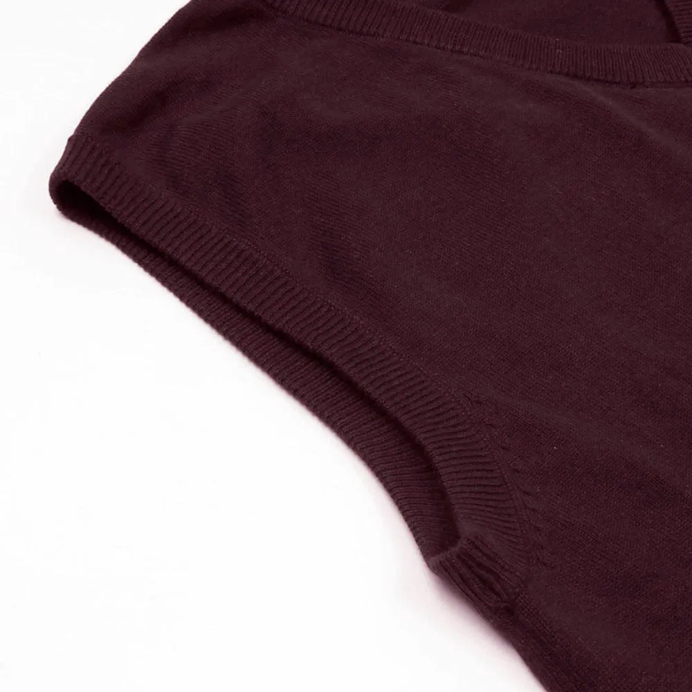 RL Red Sleeveless Sweater