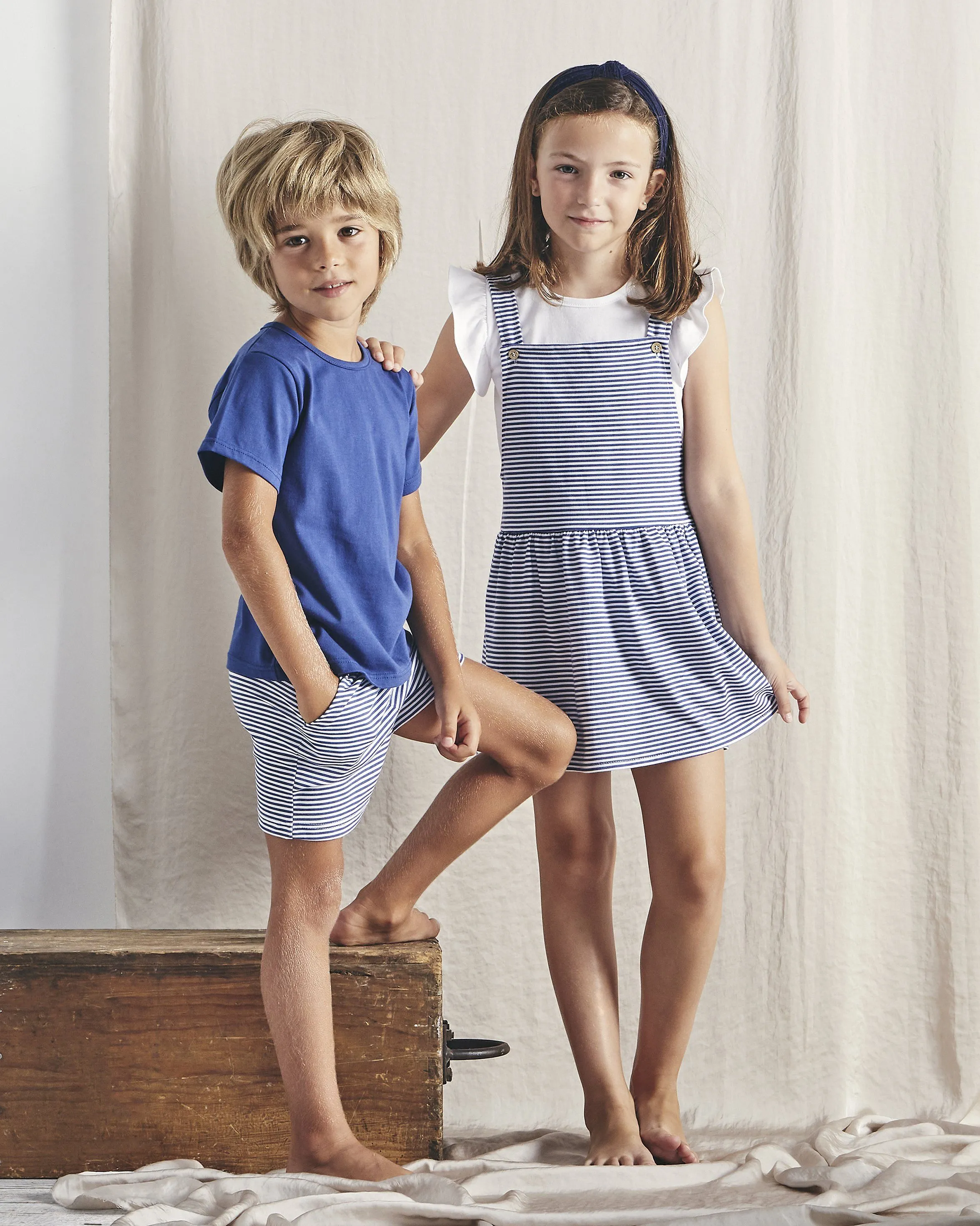 Sailor Striped T-Shirt & Shorts