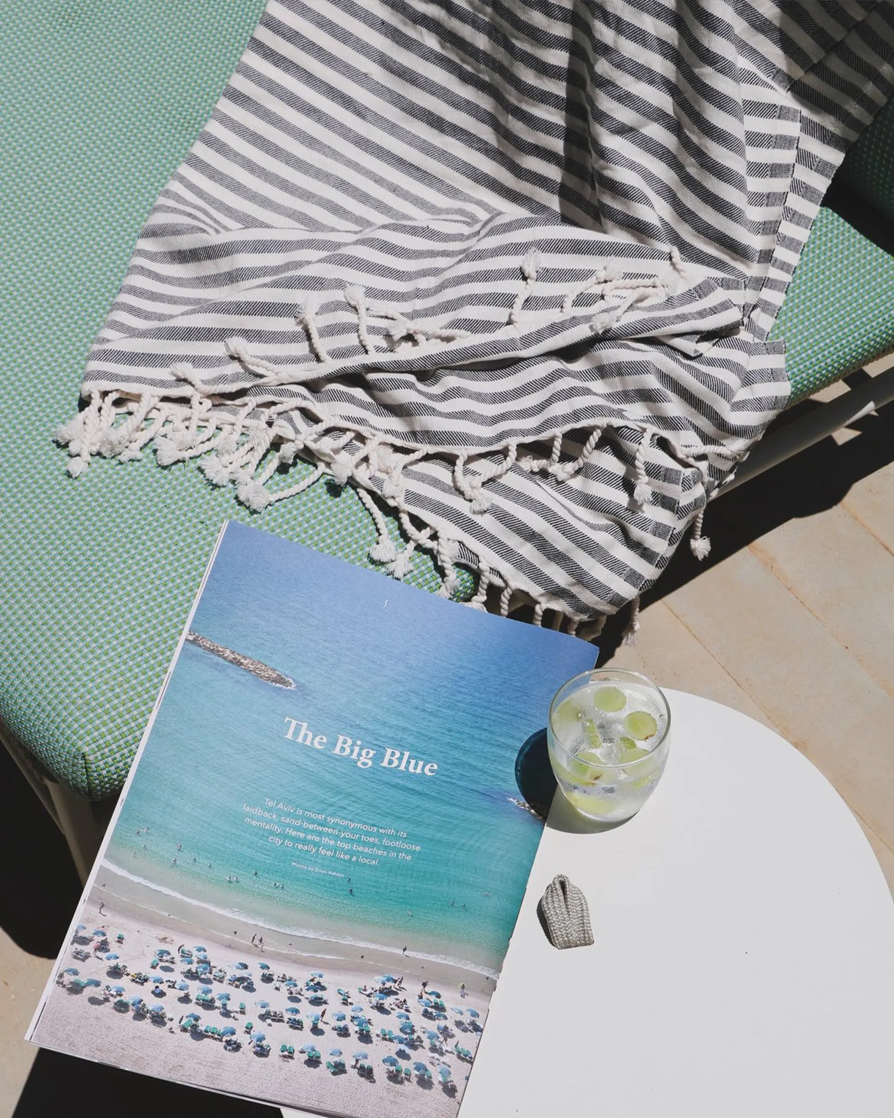Saint-Tropez • Sand Free Beach Towel