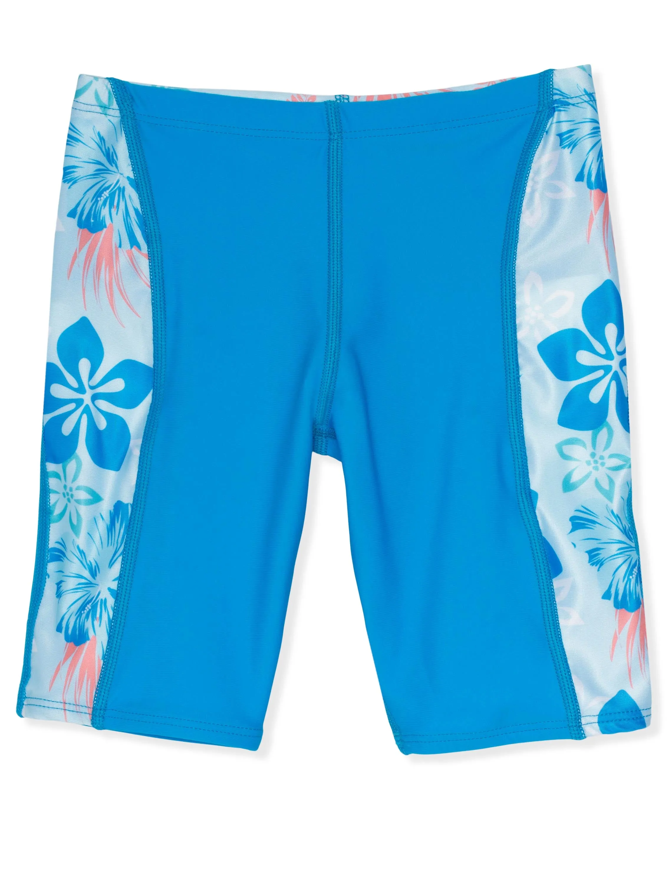 Seaside Rash Guard & Jammer Short - Celeste (MADE IN USA)