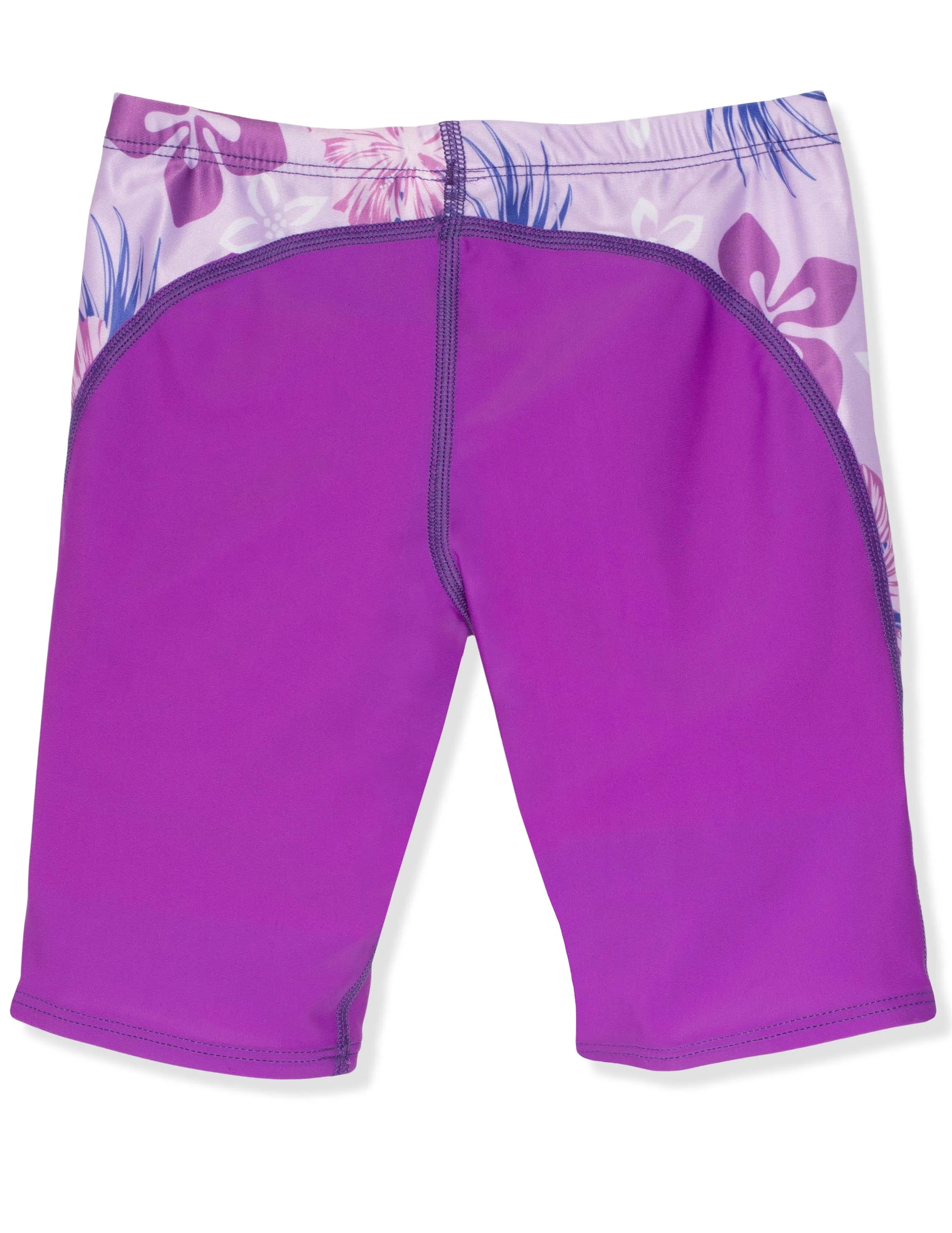 Seaside Rash Guard & Jammer Short - Malva (MADE IN USA)