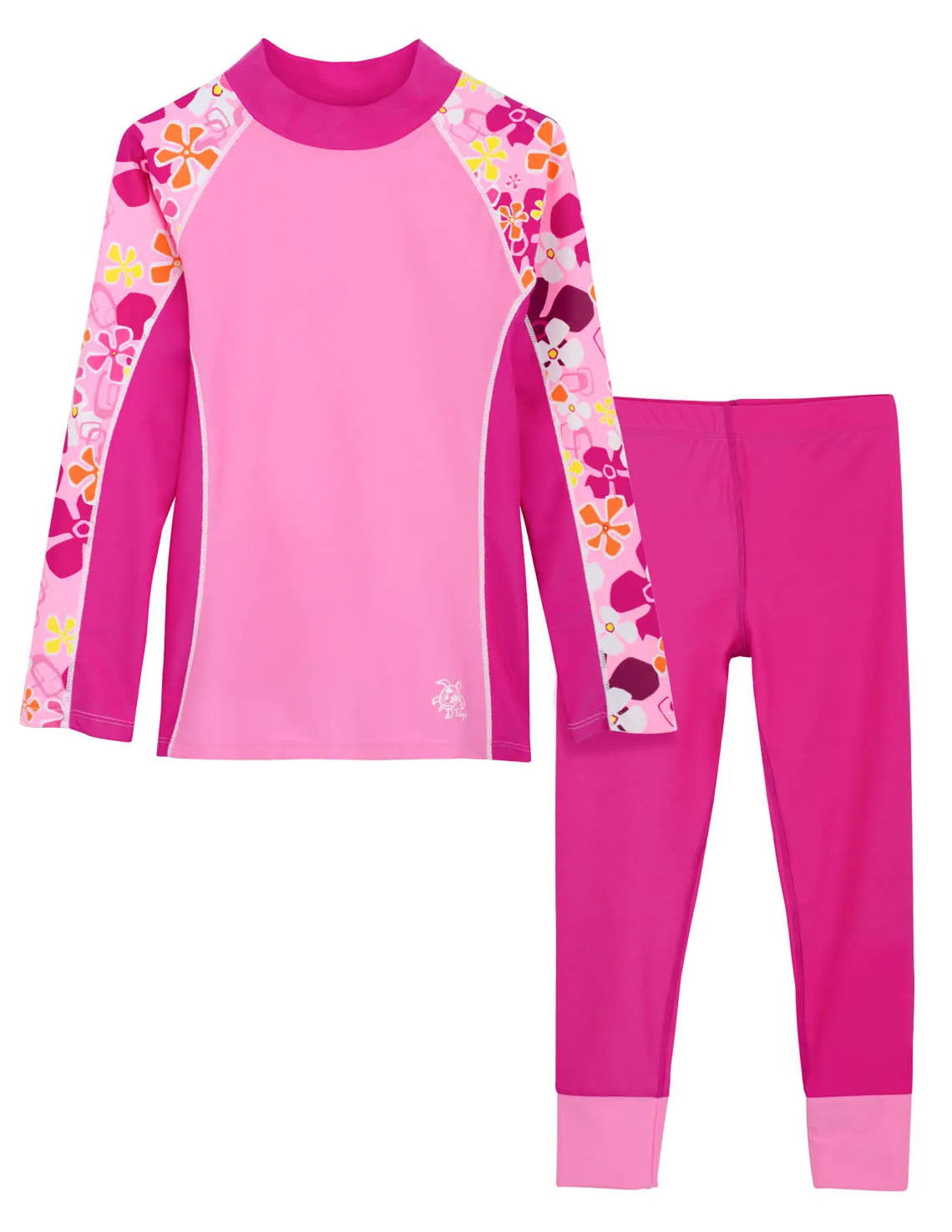 Shoreline Rash Guard & Swim Legging - Fresia