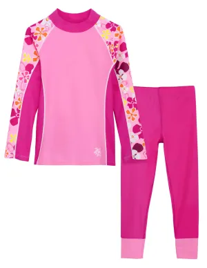 Shoreline Rash Guard & Swim Legging - Fresia