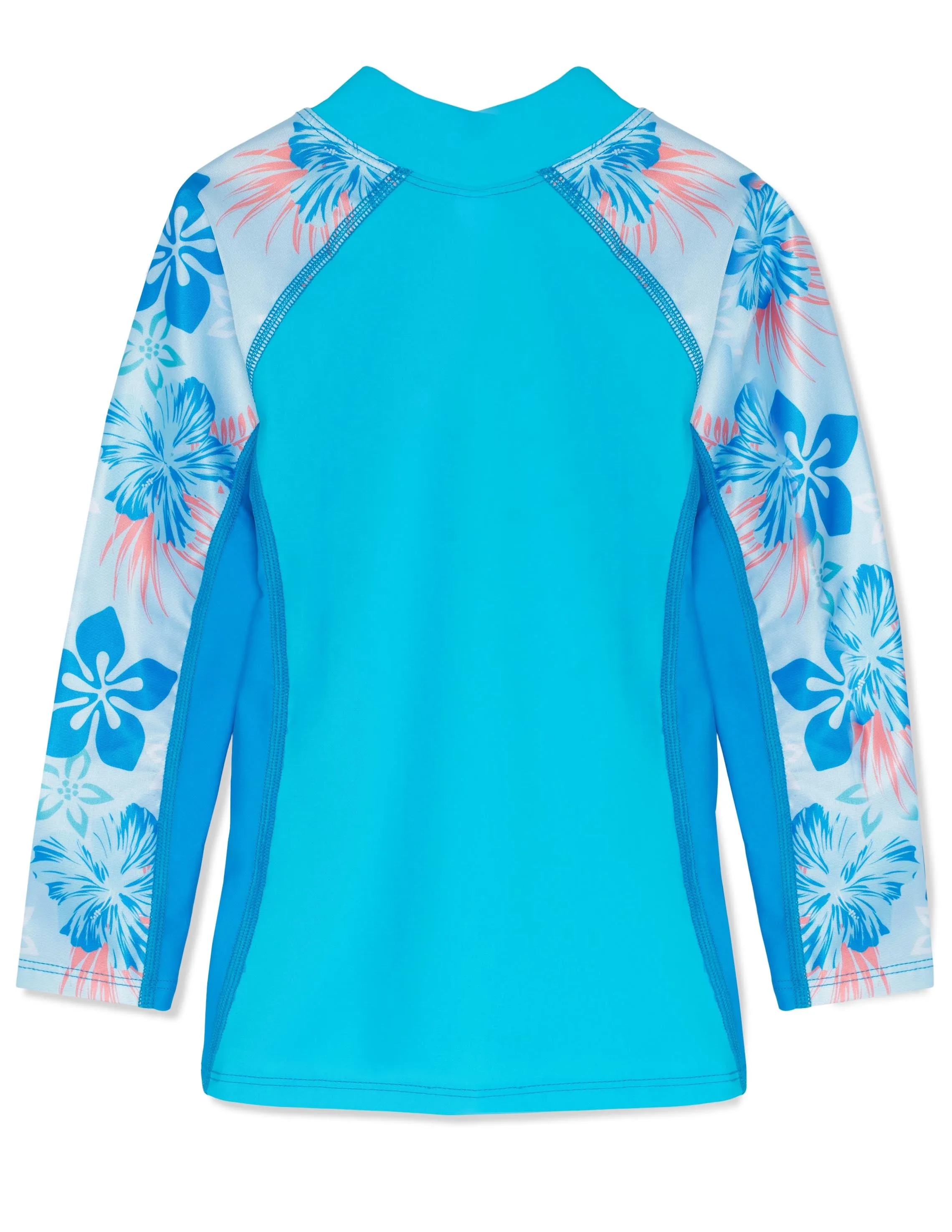 Shoreline Rash Guard & Swim Short - Celeste (MADE IN USA)