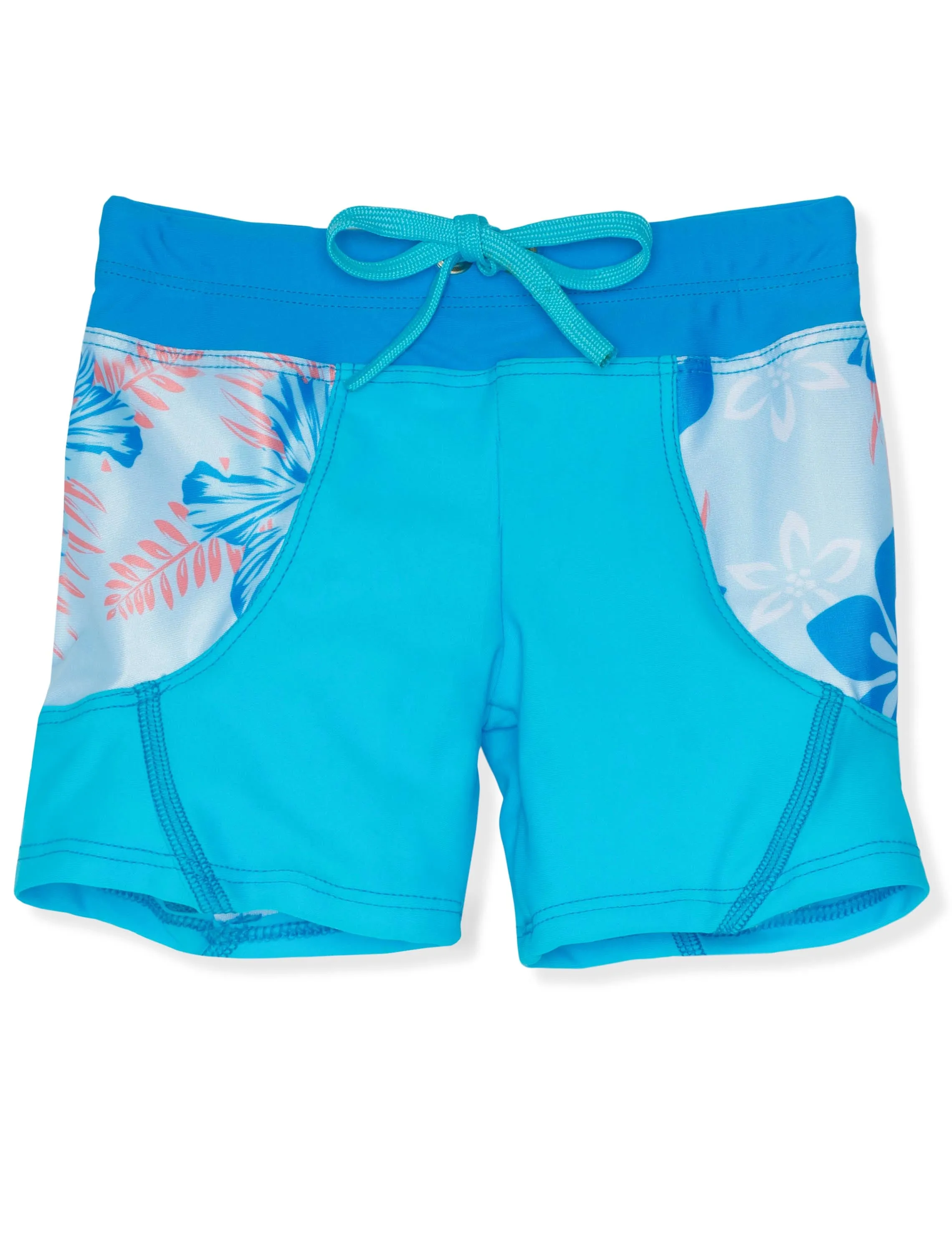 Shoreline Rash Guard & Swim Short - Celeste (MADE IN USA)
