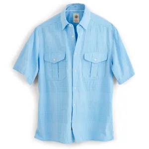 Short Sleeve Laguna Ripstop Check Field Shirt - Tall
