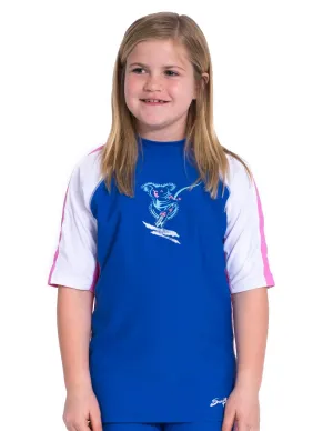 Short Sleeve Rash Guard - Buttercup