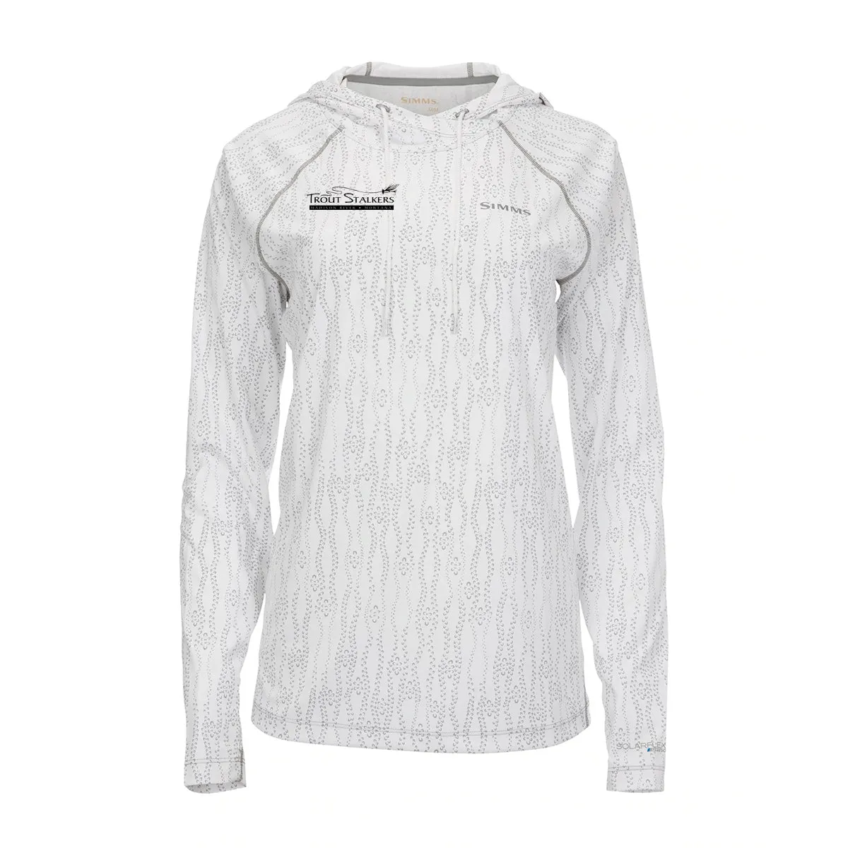 Simms MTS Logo Womens SolarFlex Hoody Print