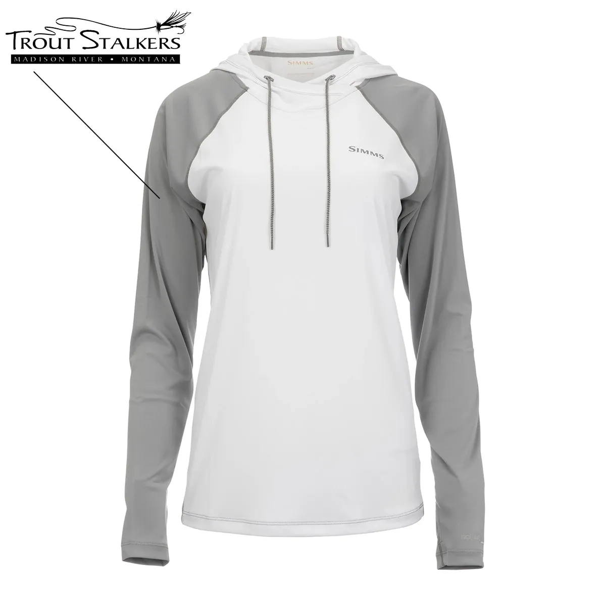 Simms MTS Logo Womens SolarFlex Hoody