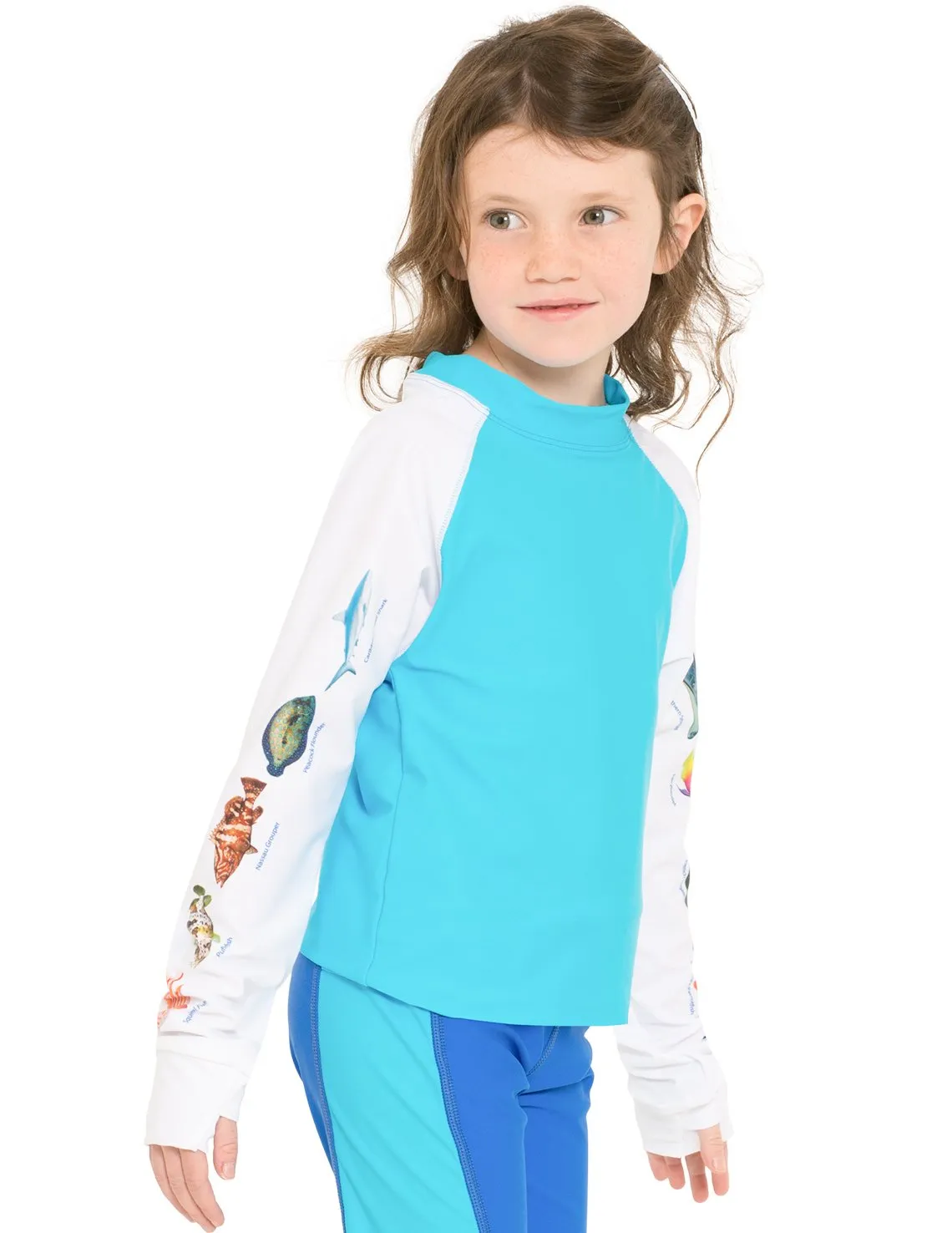 Snorkel Caribbean Fish ID Rash Guard - Hawaii