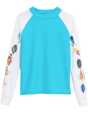 Snorkel Caribbean Fish ID Rash Guard - Hawaii