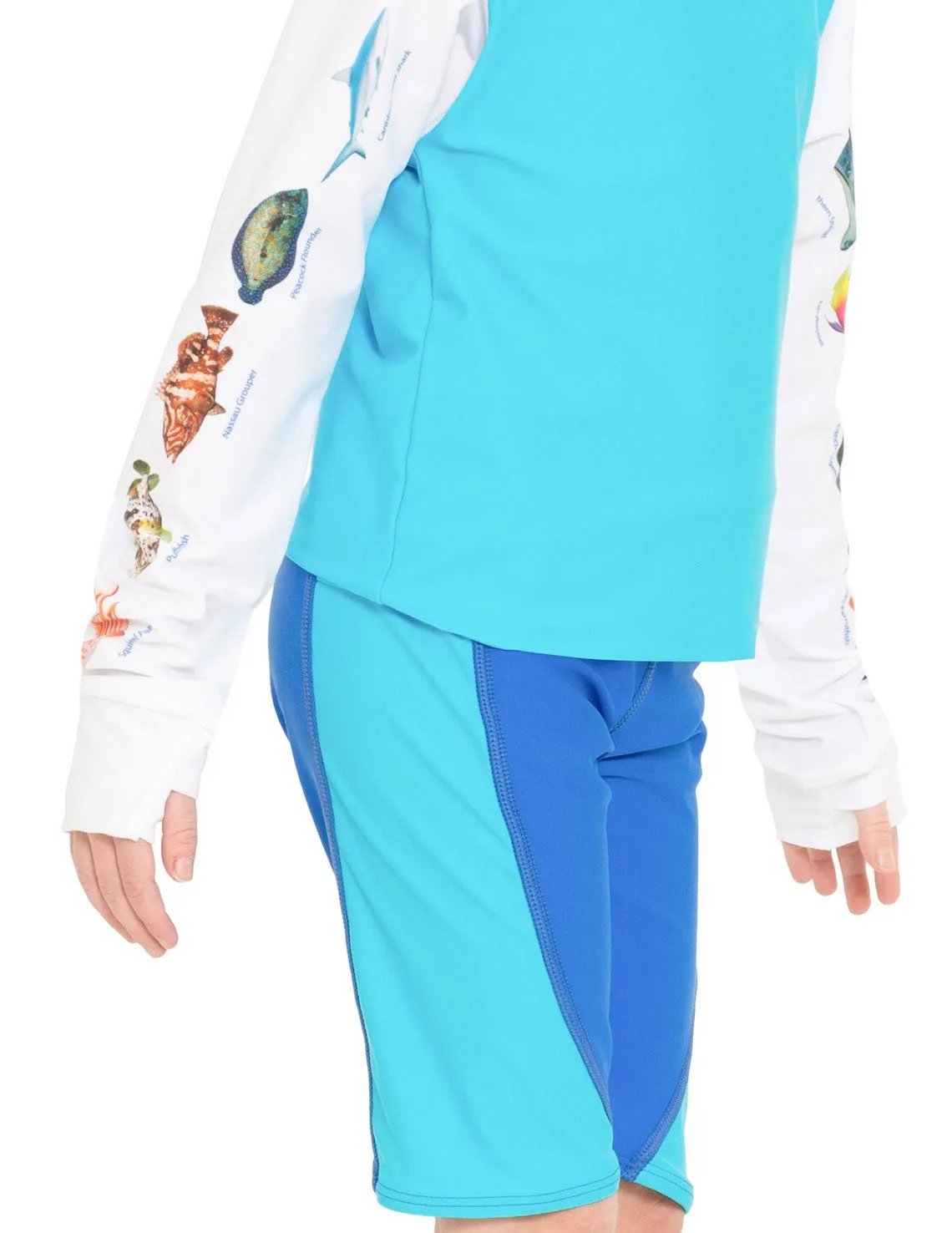 Snorkel Caribbean Fish ID Rash Guard - Hawaii