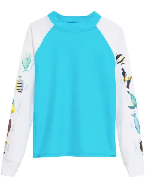 Snorkel Hawaii Fish ID Rash Guard - Hawaii