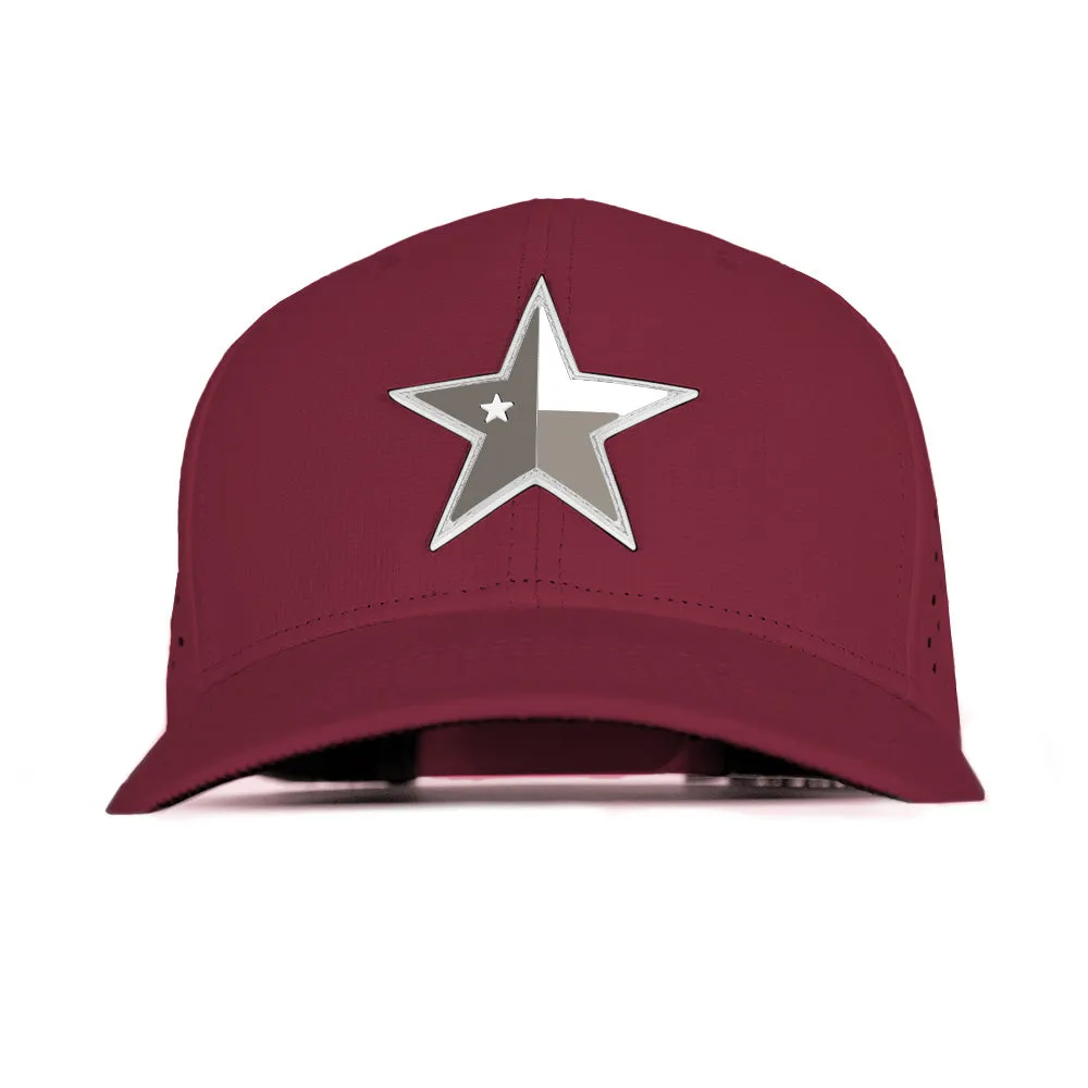 Special Edition Performance Snapback | Texas Military Camo | Maroon