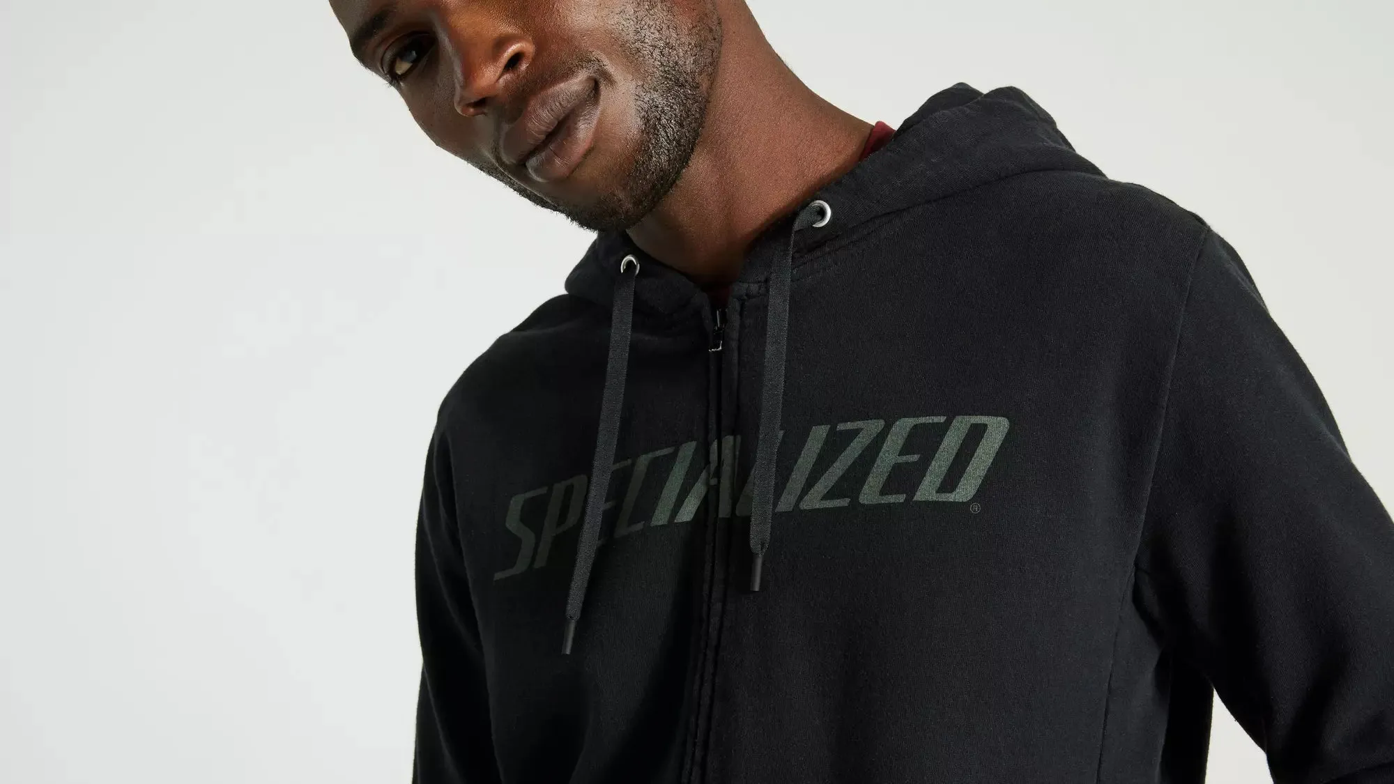 Specialized Men's Legacy Wordmark Zip-Up Hoodie