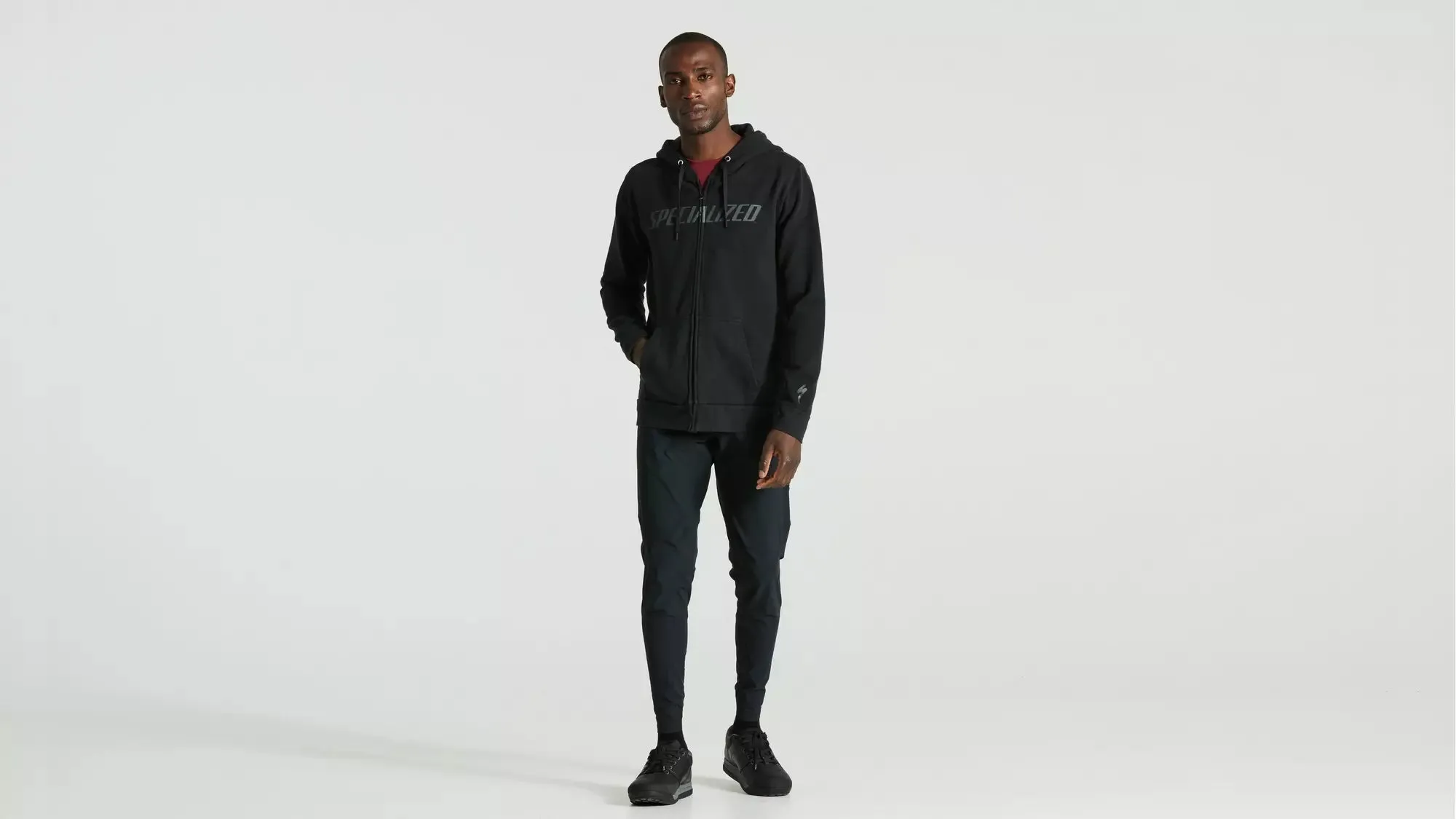 Specialized Men's Legacy Wordmark Zip-Up Hoodie