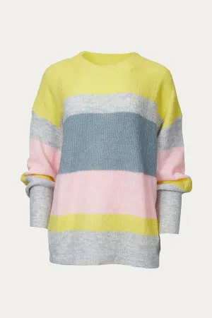 STRIPED CREWNECK SWEATER
