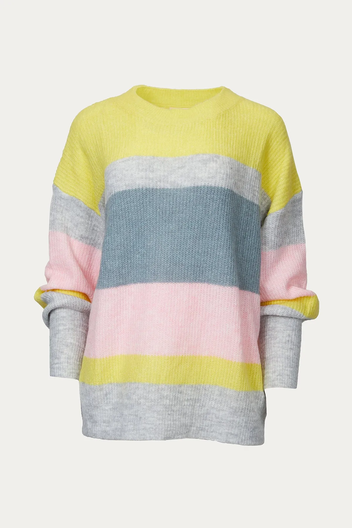 STRIPED CREWNECK SWEATER