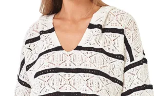 Striped Diamond Eyes Hoodie-Striped Diamond Eyes Short