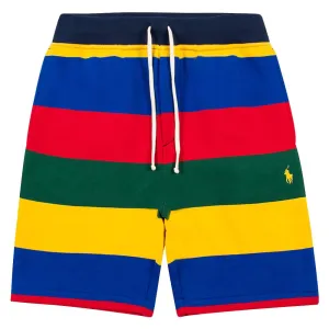 Striped Fleece Short