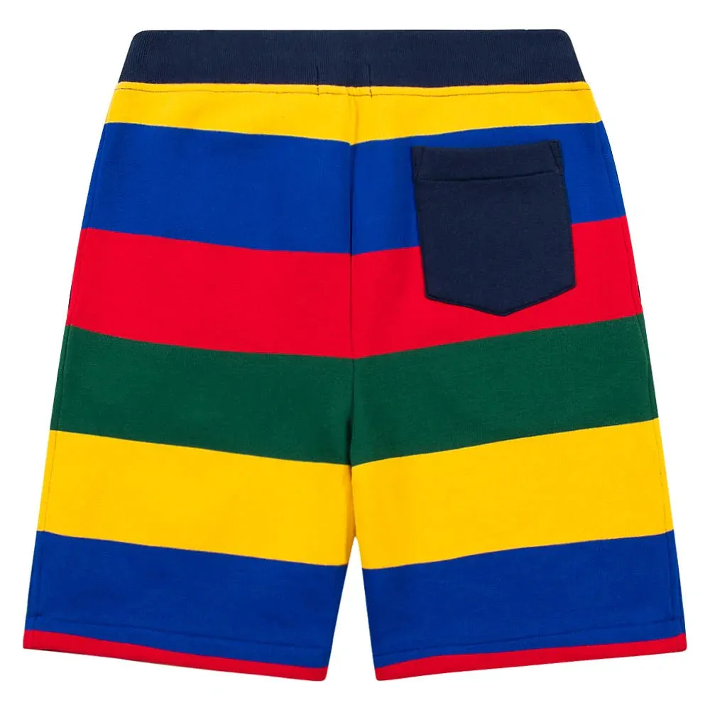 Striped Fleece Short