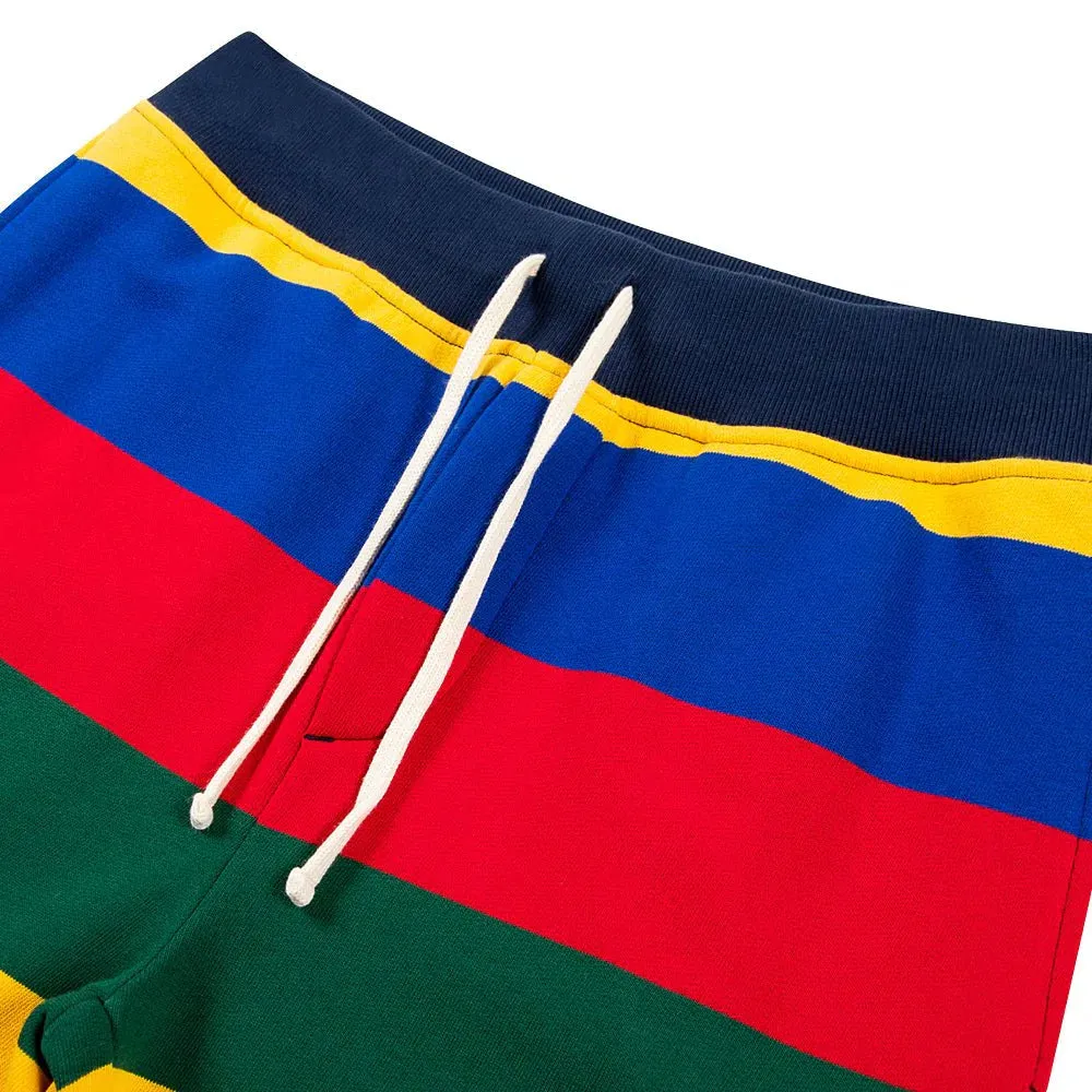 Striped Fleece Short