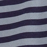 Striped printed striped -shirt - Blue
