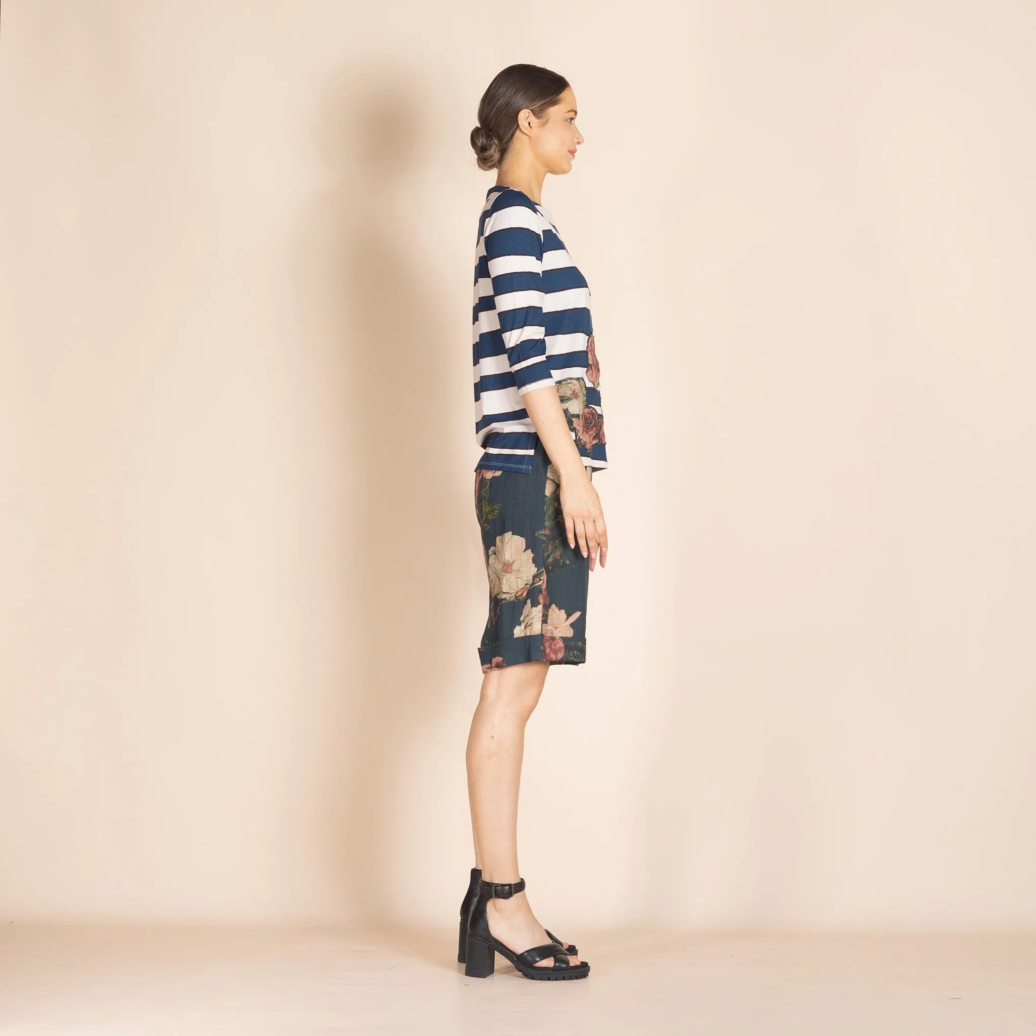stripes audrey tee