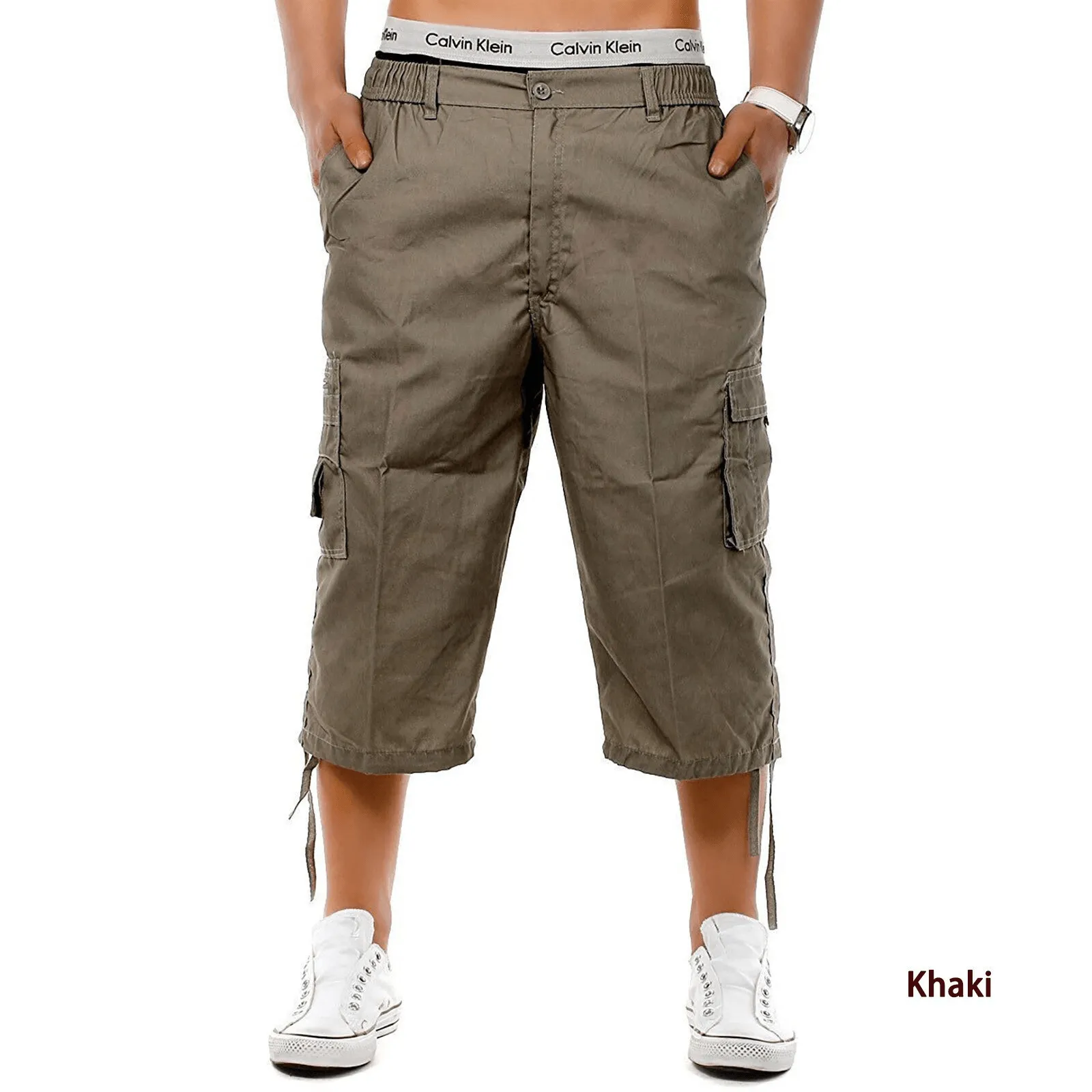 Summer Men'S 7-Point Multi-Pocket Military Pants Cross-Border Men