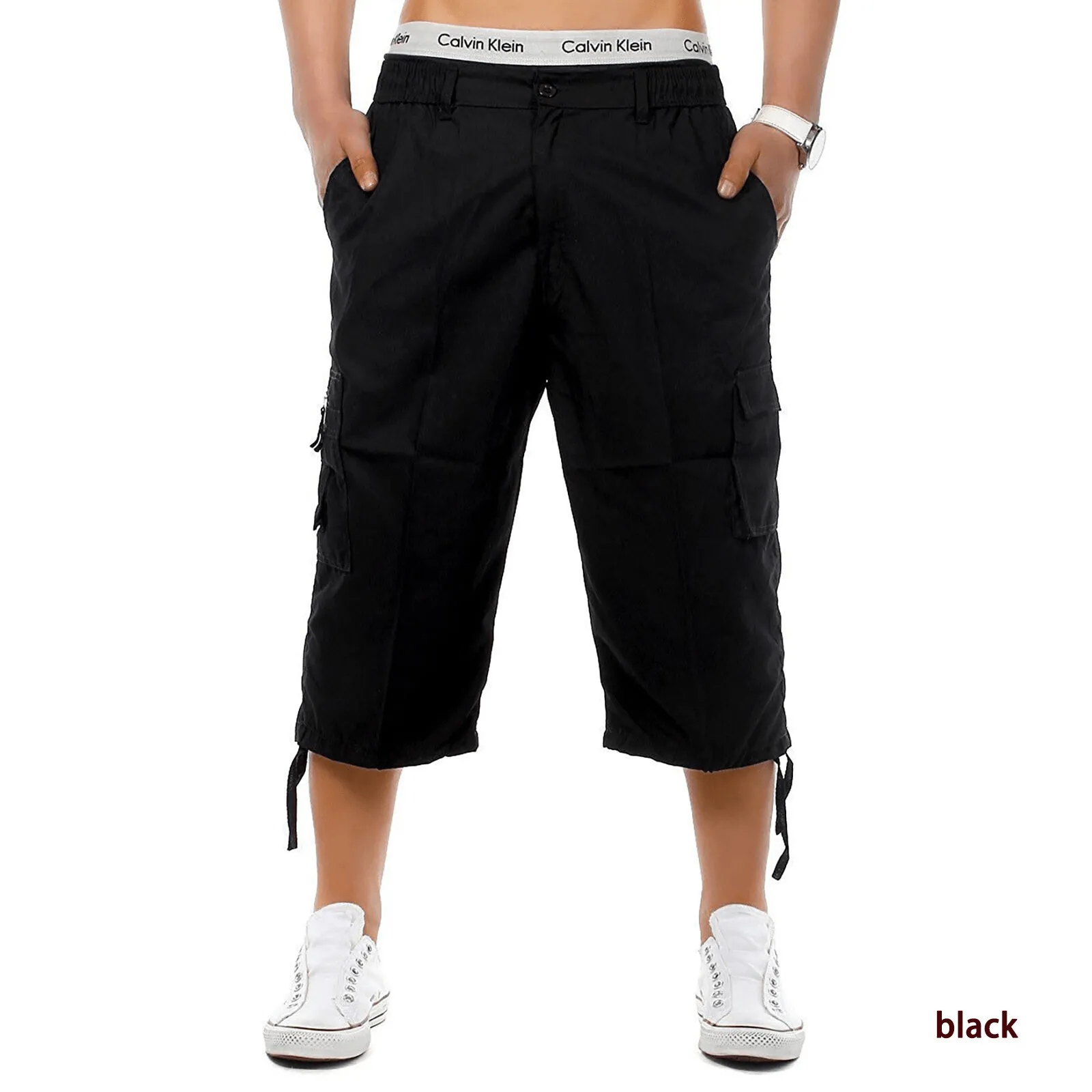 Summer Men'S 7-Point Multi-Pocket Military Pants Cross-Border Men