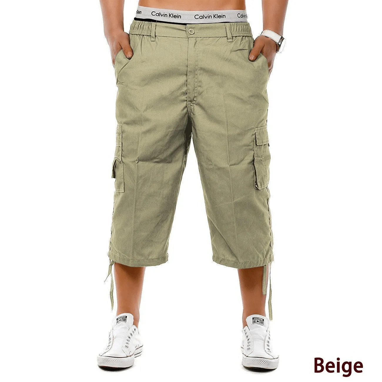Summer Men'S 7-Point Multi-Pocket Military Pants Cross-Border Men