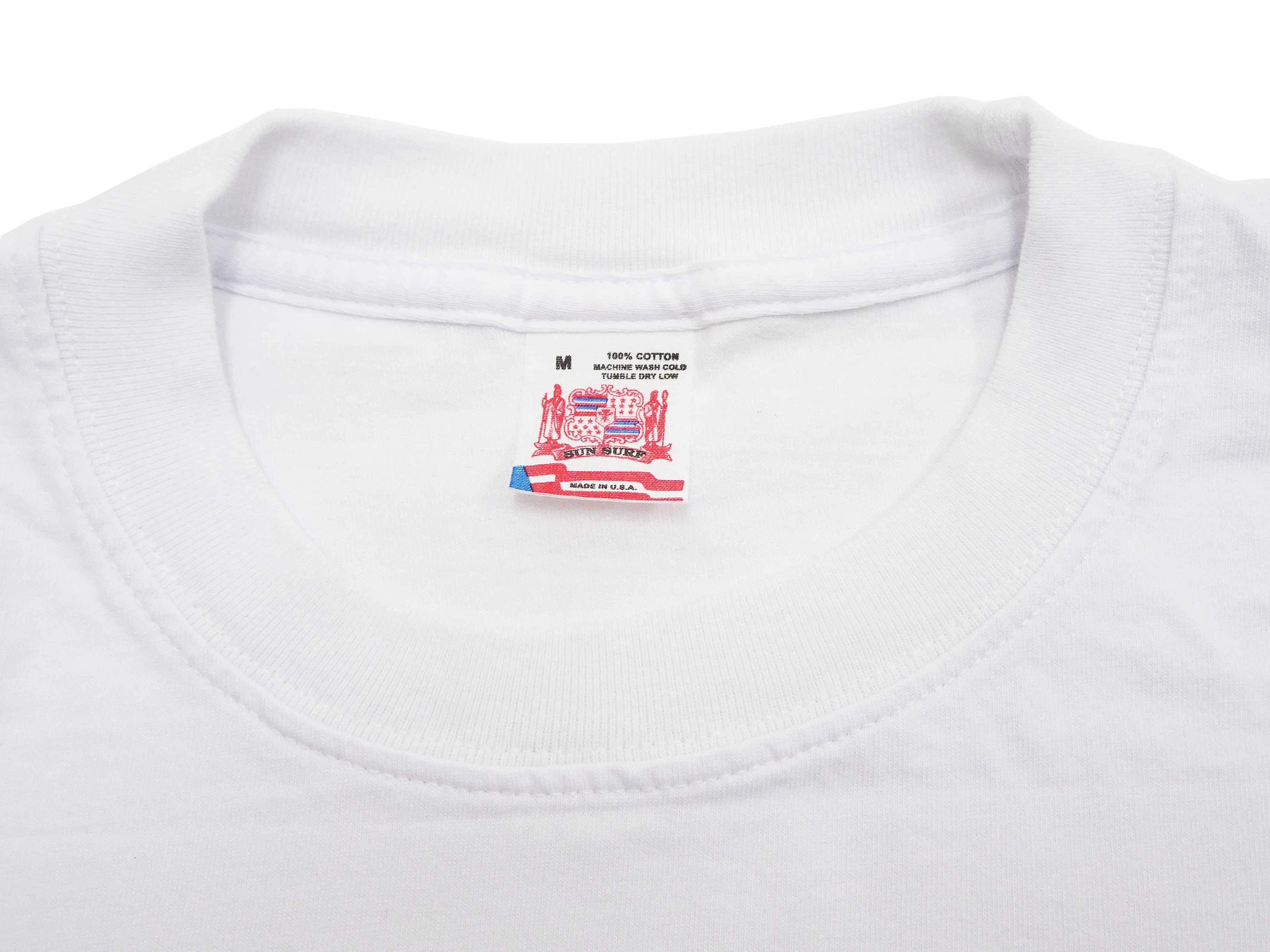 Sun Surf T-shirt Men's One Hundred Tigers Graphic Short Sleeve Hawaiian Tee SS79162 101White
