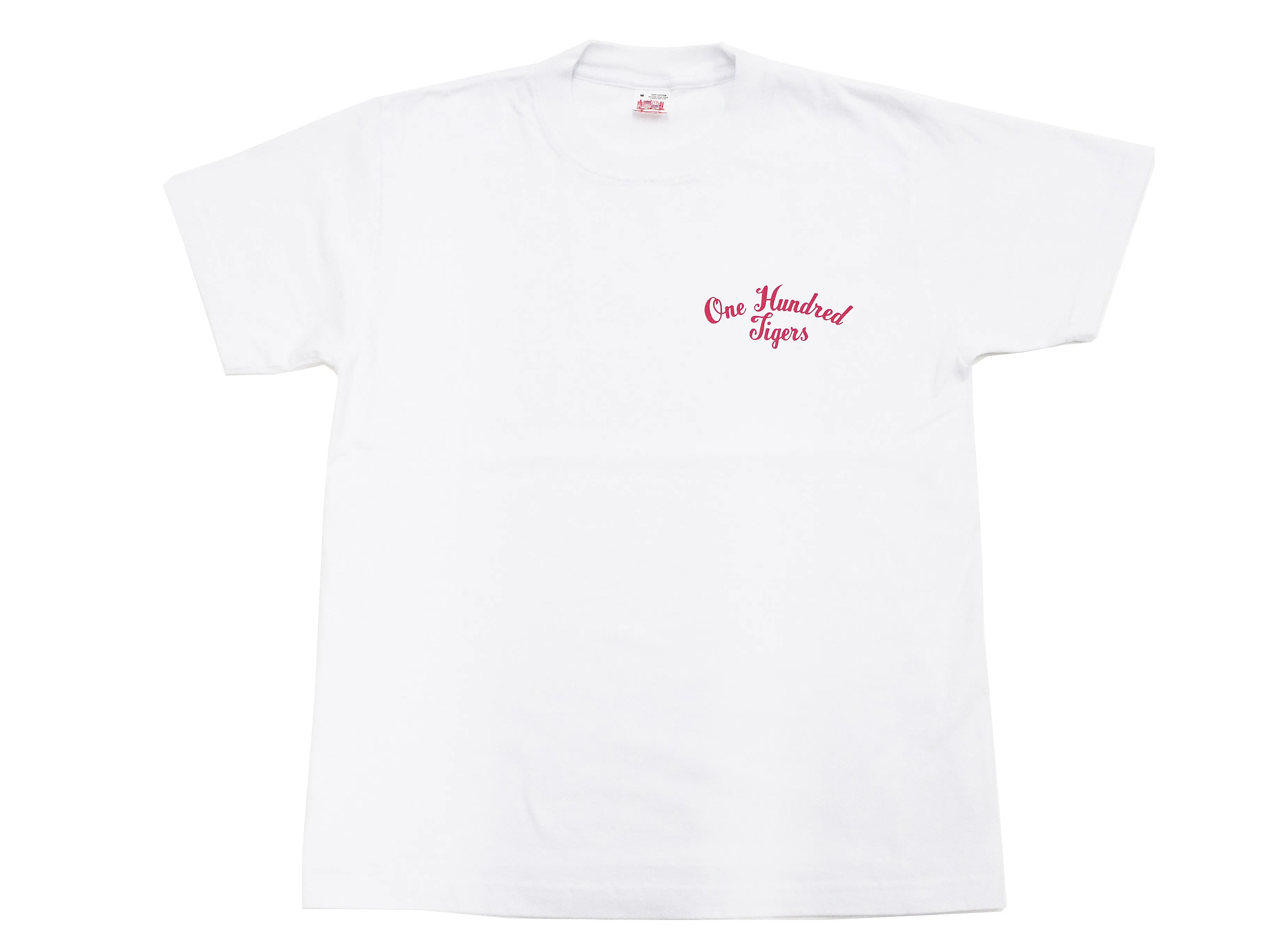 Sun Surf T-shirt Men's One Hundred Tigers Graphic Short Sleeve Hawaiian Tee SS79162 101White
